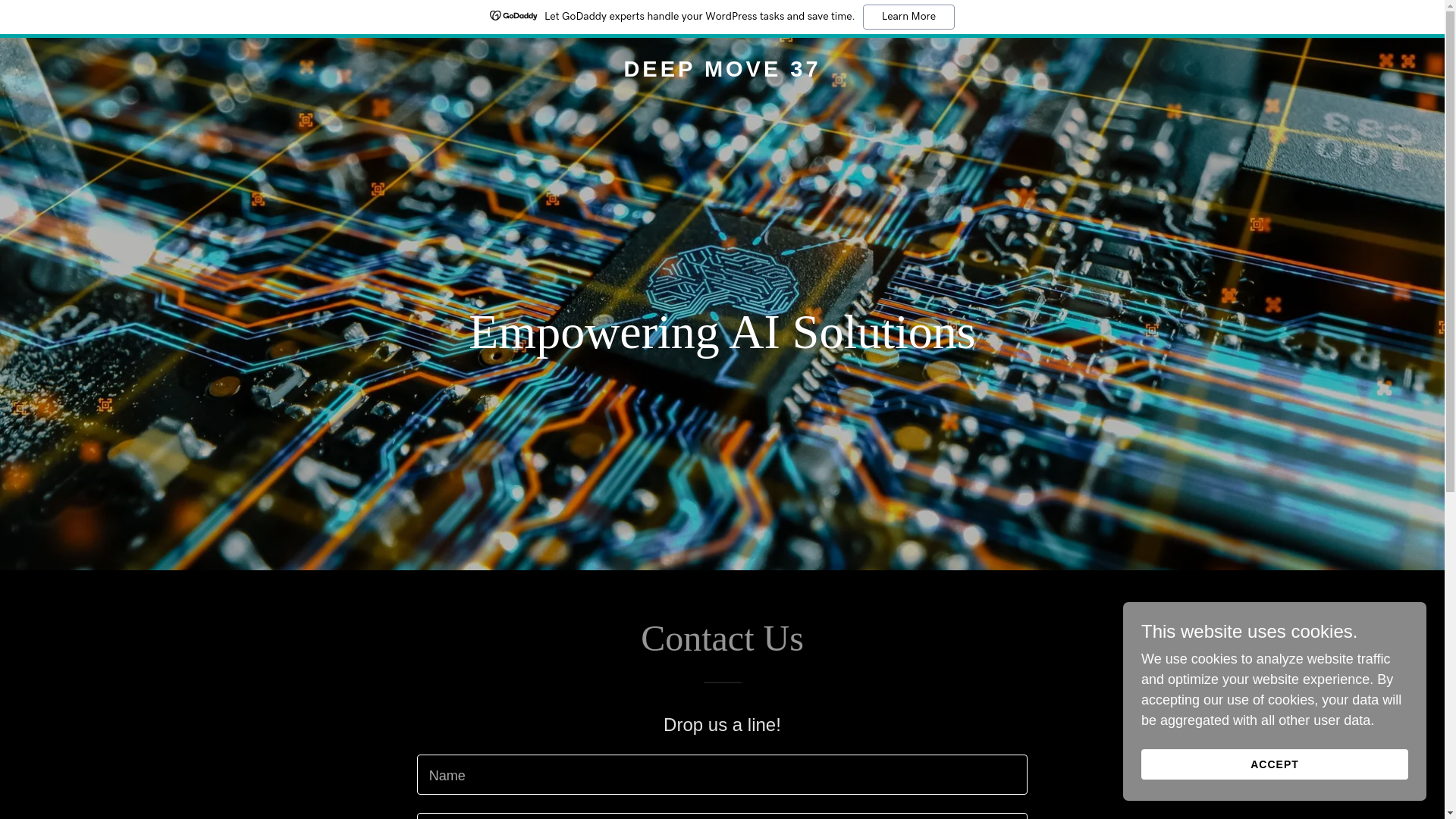 website screenshot of https://deep-move37.ai/