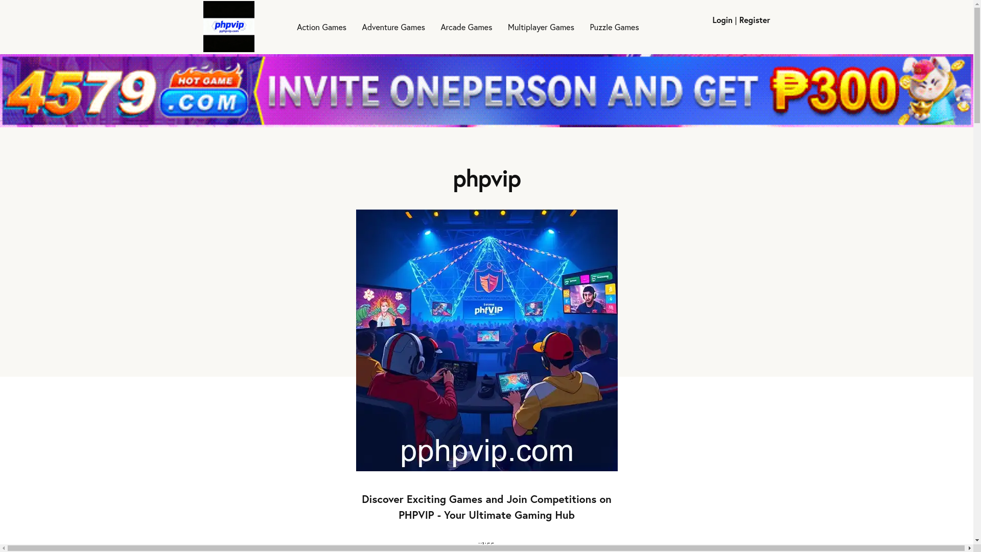 website screenshot of https://pphpvip.com/