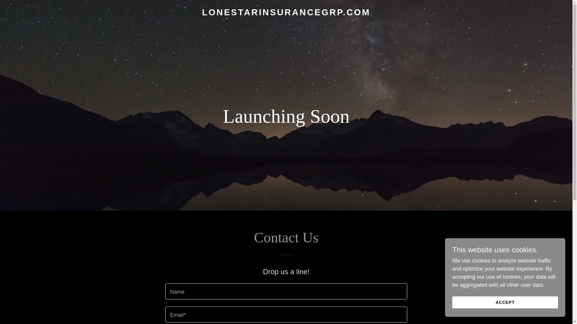 website screenshot of https://lonestarinsurancegrp.com/