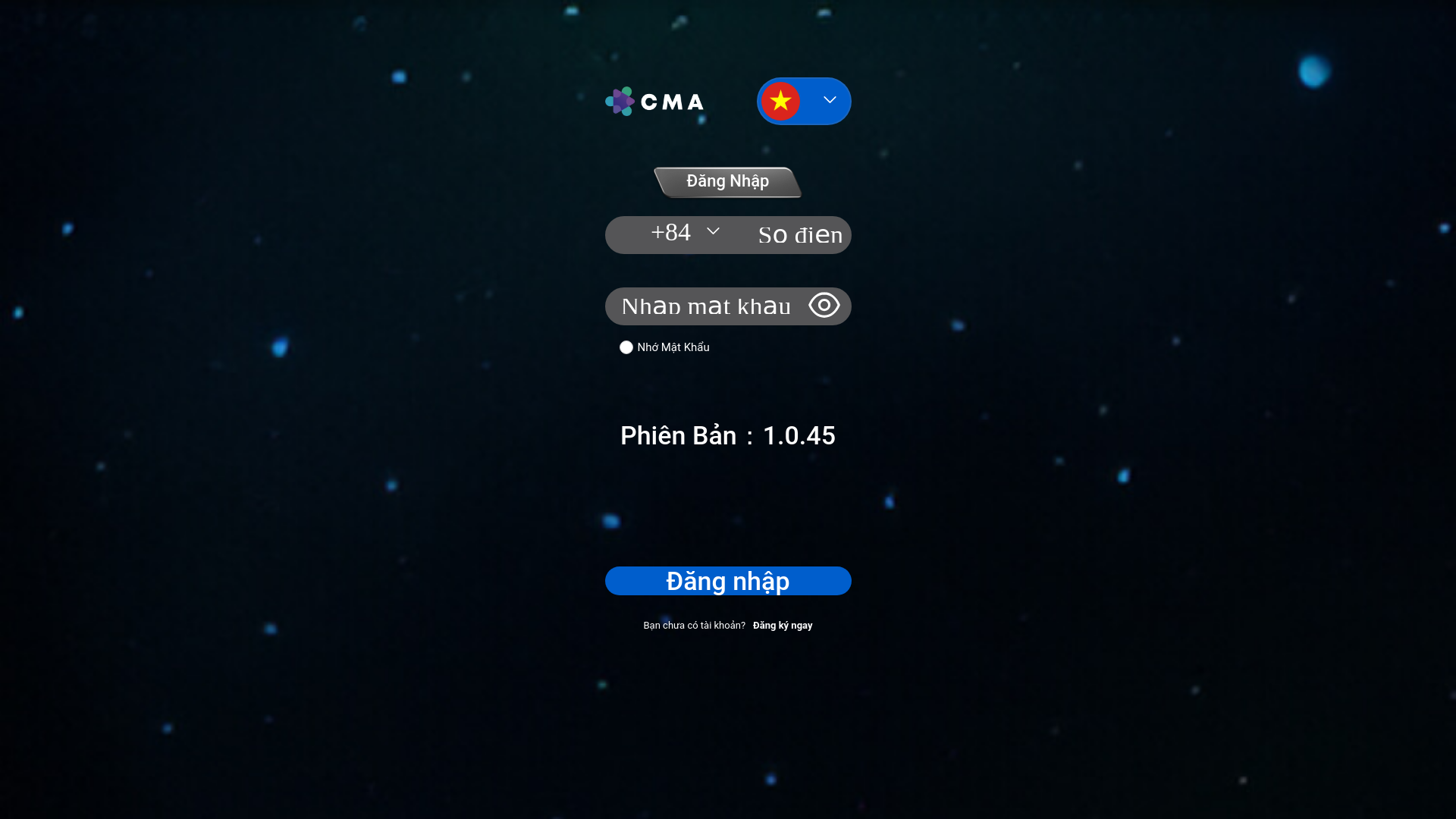 website screenshot of https://cmacuaode.com/