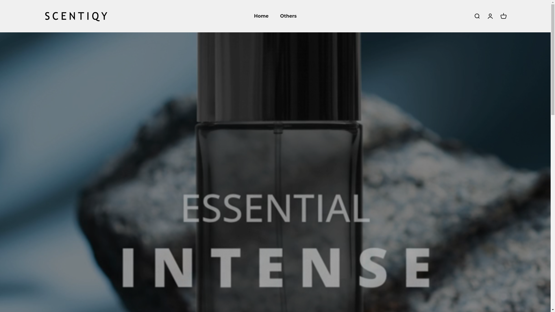 website screenshot of https://wearscentiqy.com/