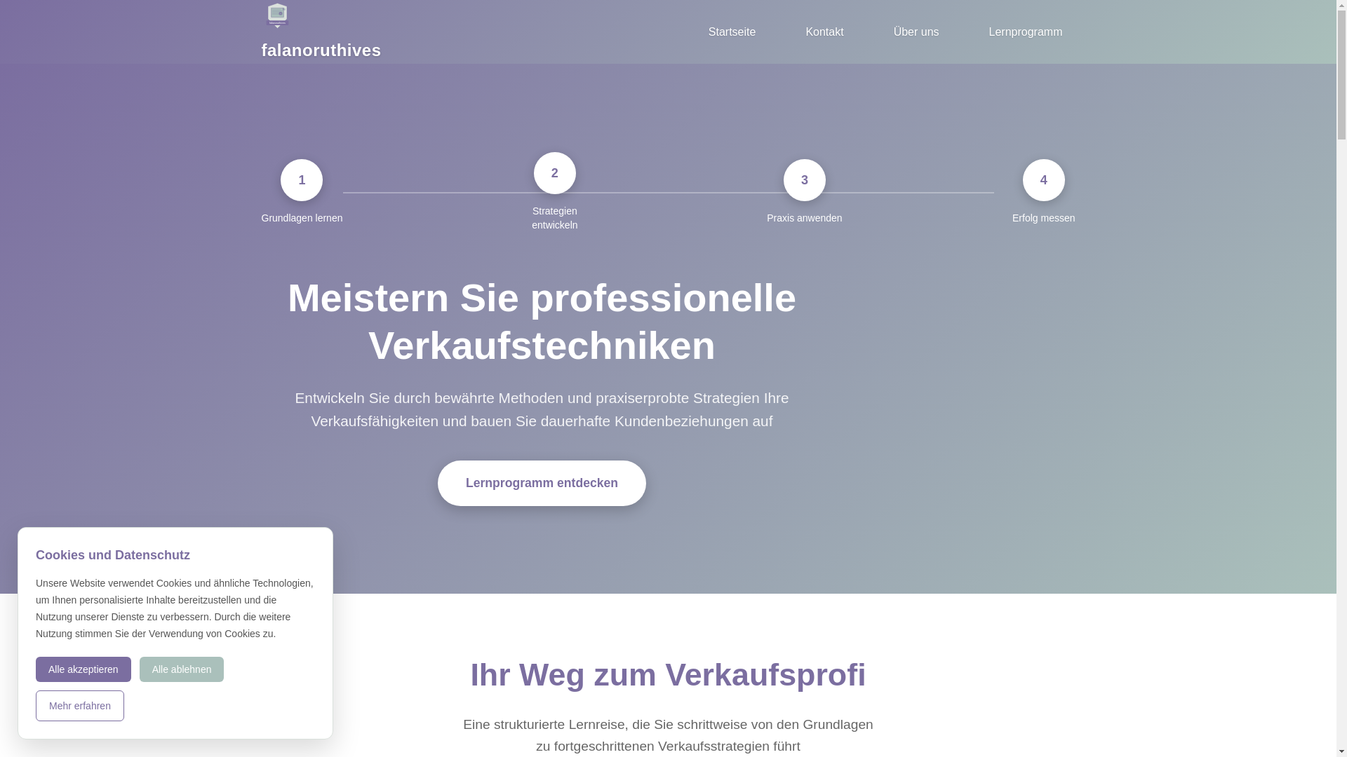 website screenshot of https://falanoruthives.com/