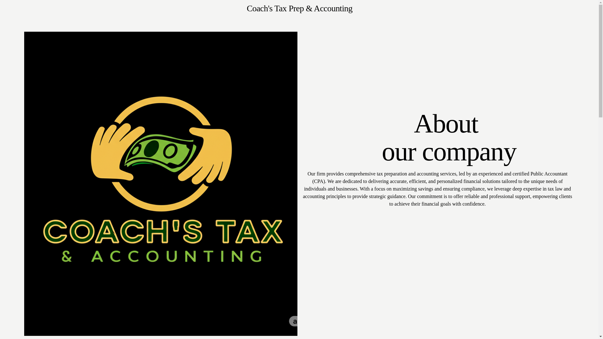 website screenshot of https://coachstax.com/