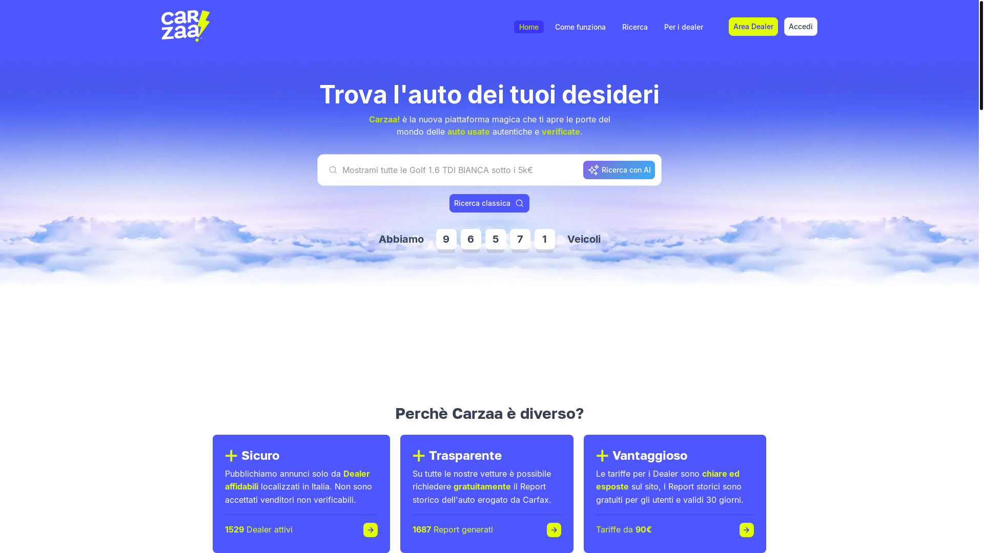 website screenshot of https://carzaa-front-dev.pages.dev/