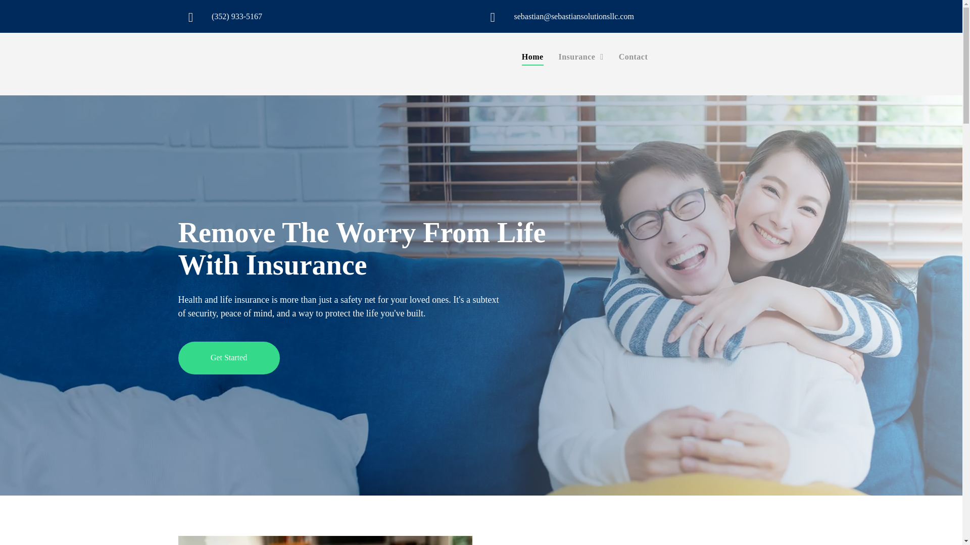 website screenshot of https://sebastiansolutionsllc.com/