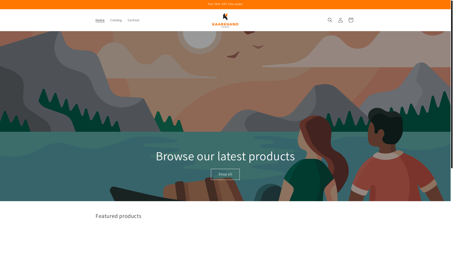 website screenshot of https://kaarkhano.com/