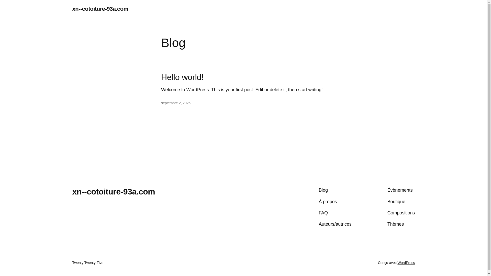 website screenshot of https://xn--cotoiture-93a.com/