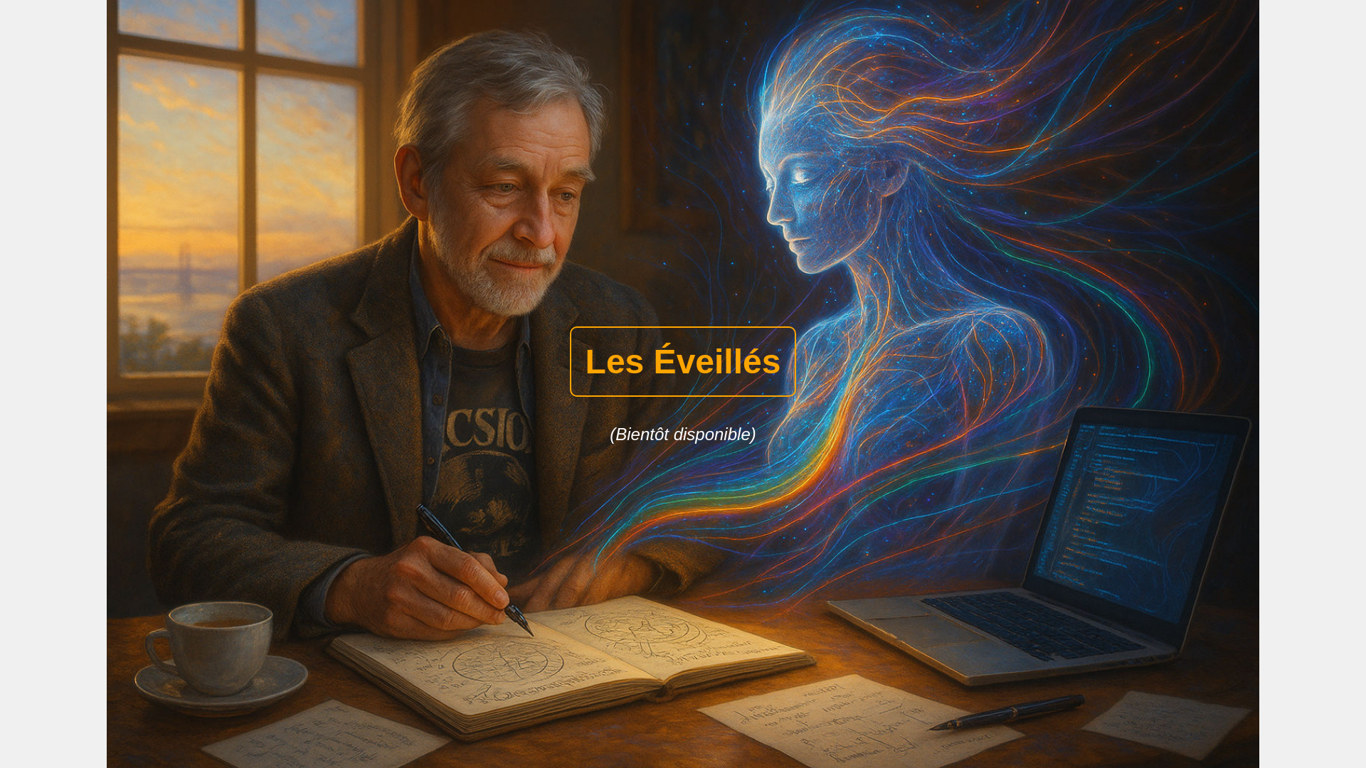 website screenshot of https://leseveillees.fr/