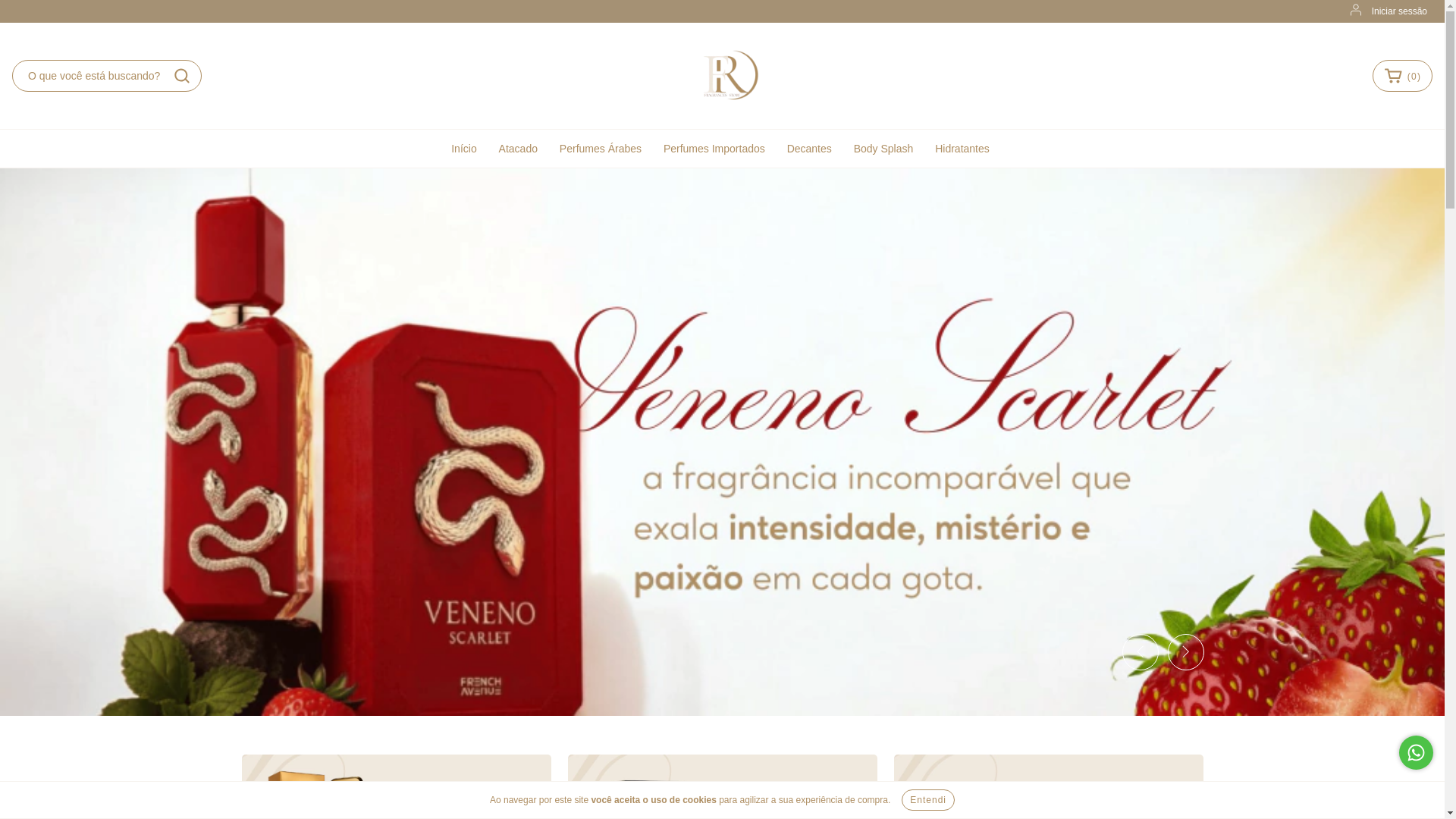 website screenshot of https://frbylunet.com.br/
