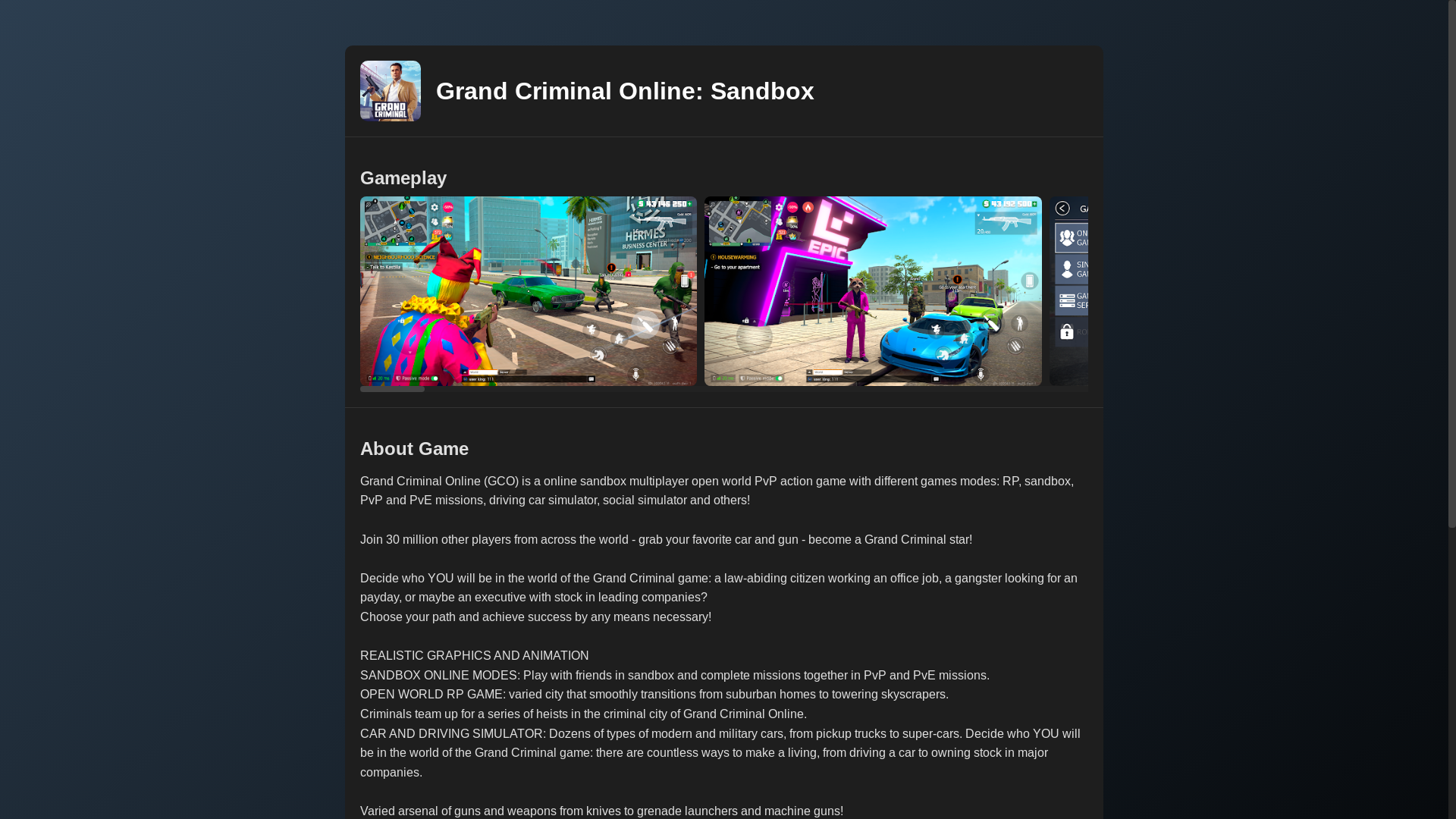 website screenshot of https://gaminghubtwo.games/