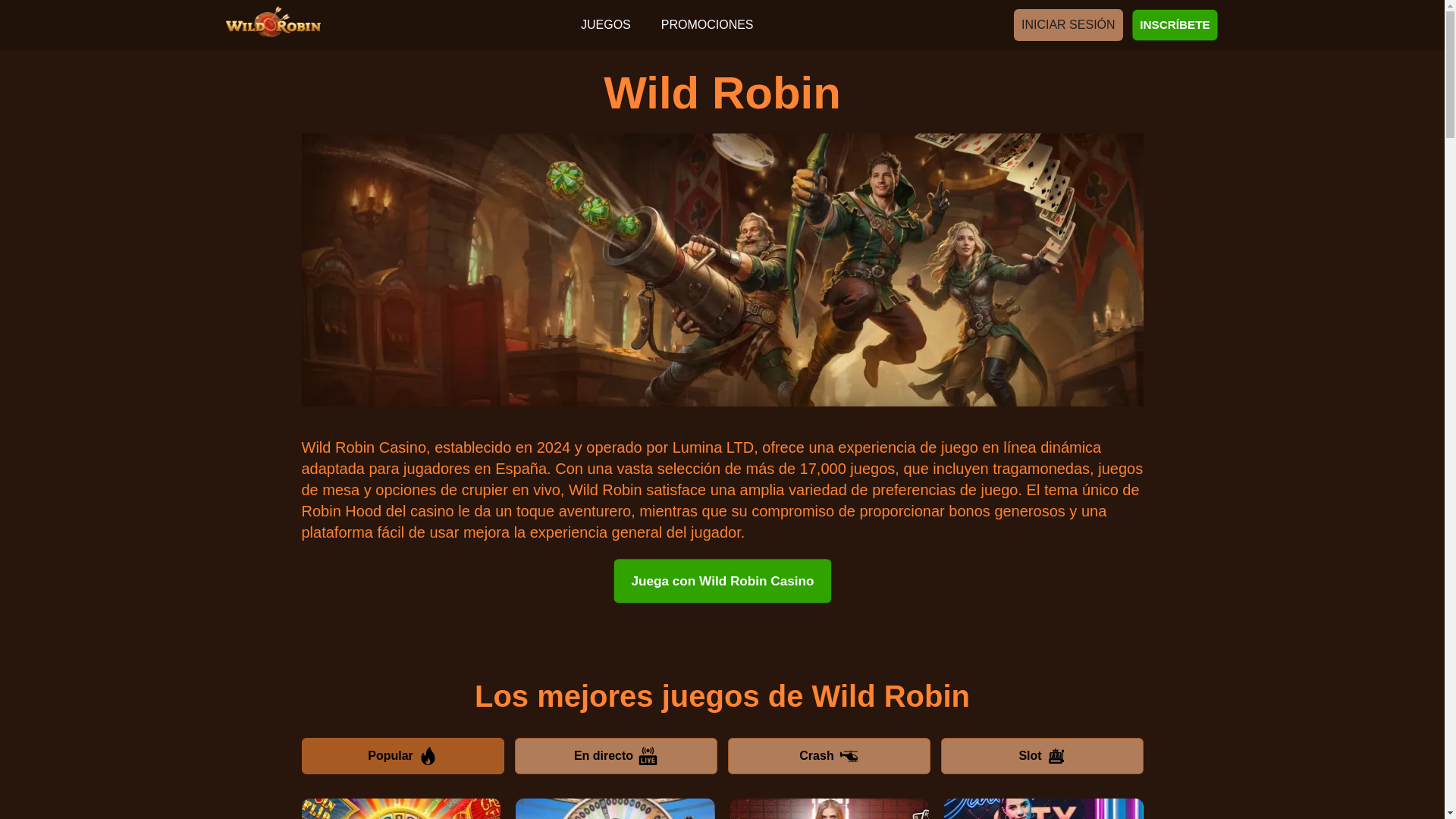 website screenshot of https://wildrobincasino-es-4890.pages.dev/