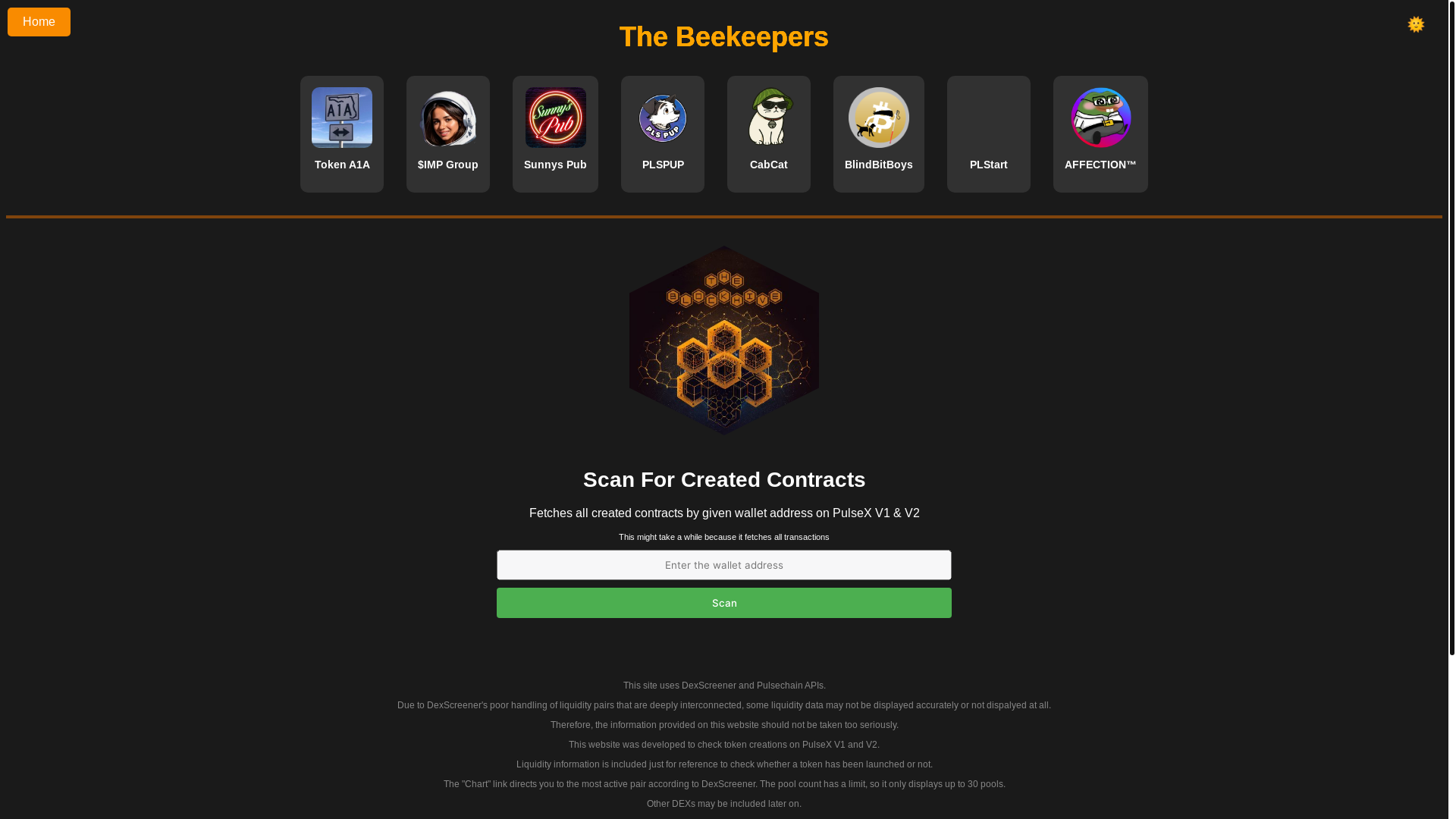 website screenshot of https://contract-creation.pages.dev/
