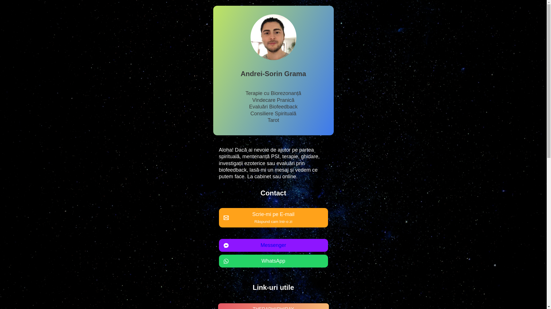 website screenshot of https://andrin.ro/