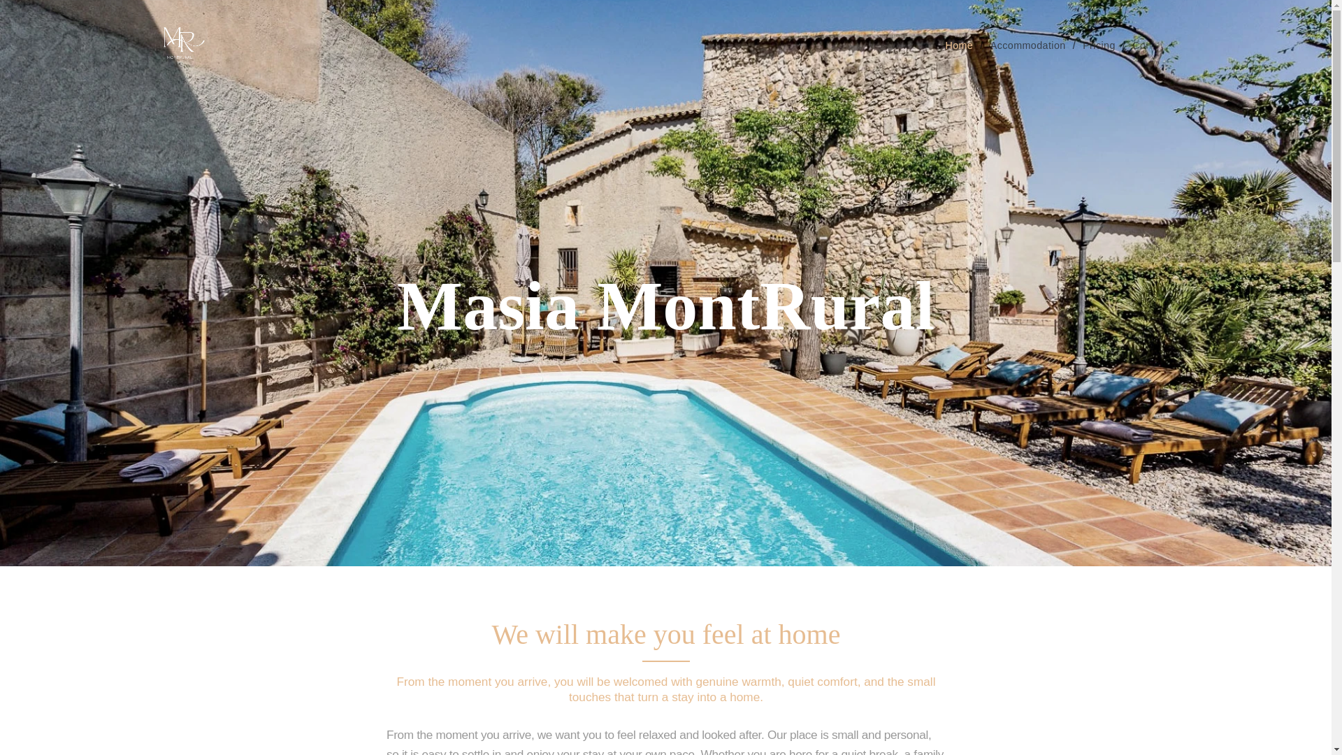 website screenshot of https://montrural.es/