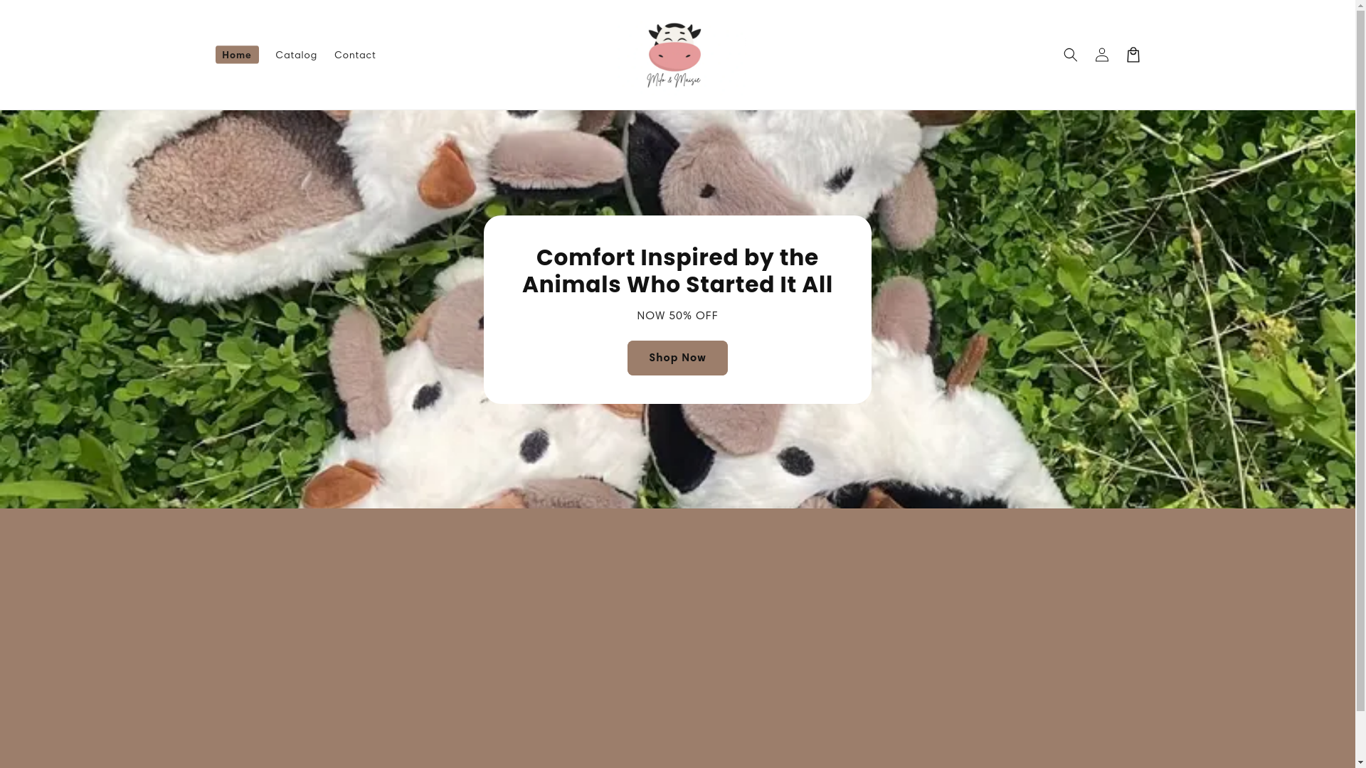 website screenshot of https://miloandmaisies.com/