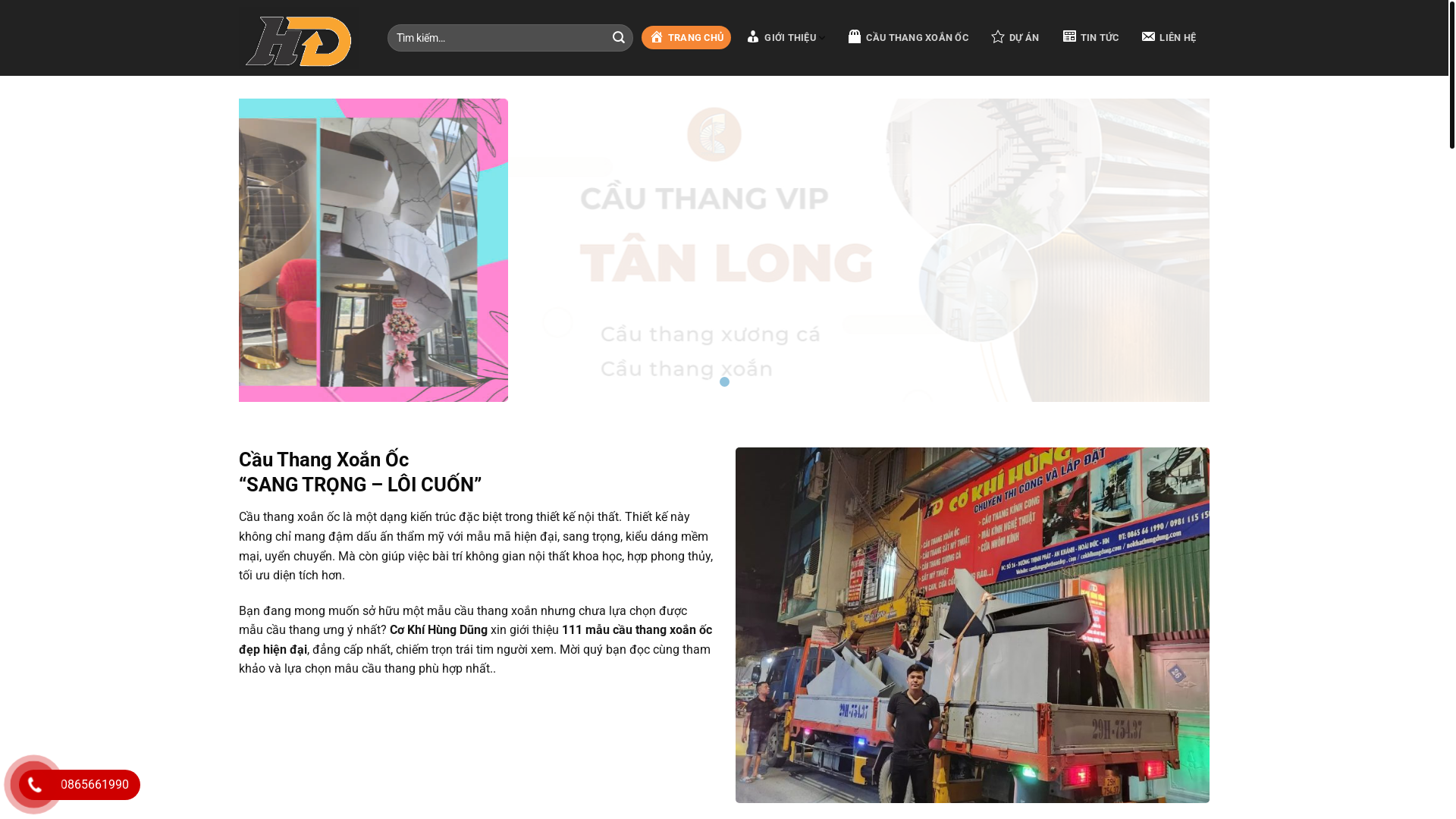 website screenshot of https://cauthangxoanoc.vn/