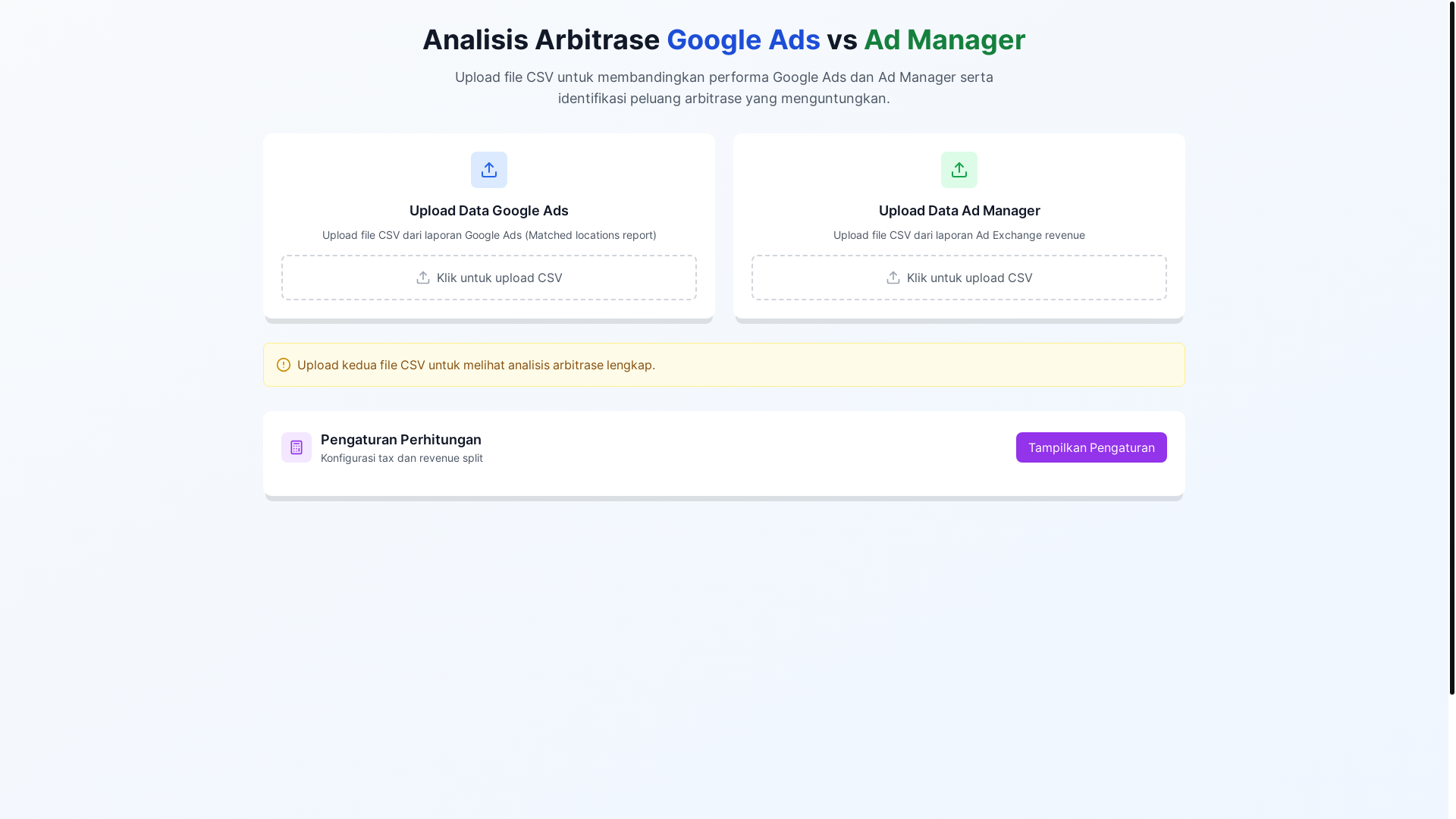 website screenshot of https://gadsmanager.pages.dev/