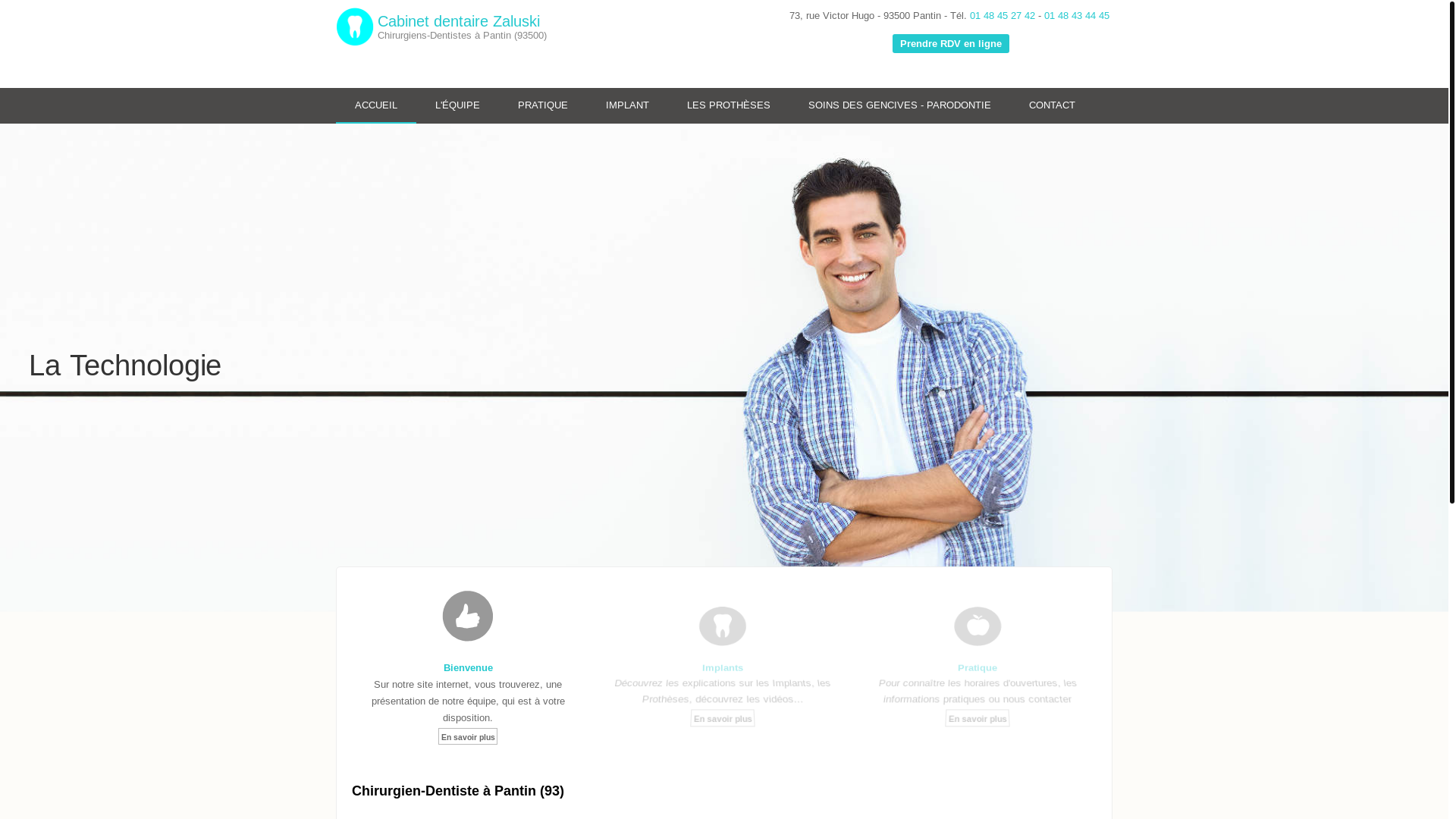 website screenshot of https://dr-edouard-zaluski-chirurgiens-dentistes-en-france.fr/