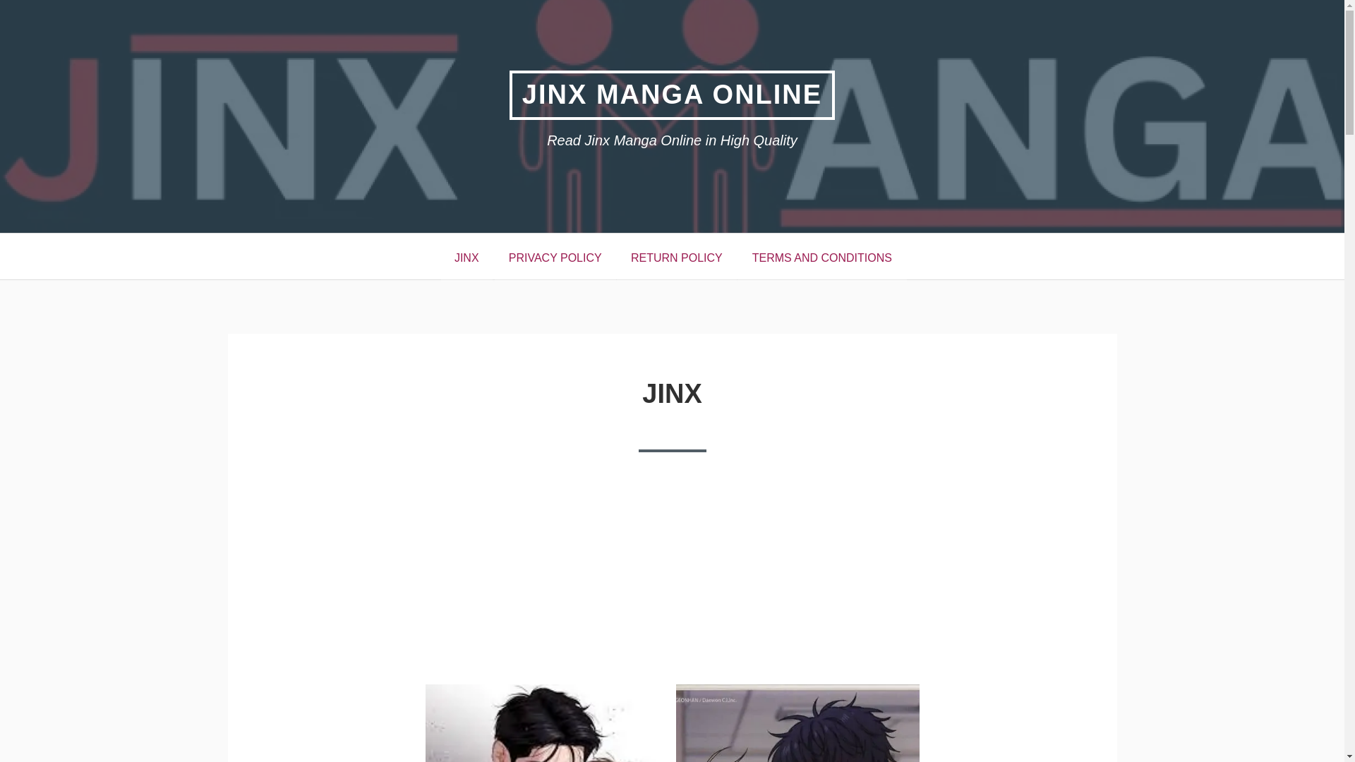 website screenshot of https://ljinxmanga.com/