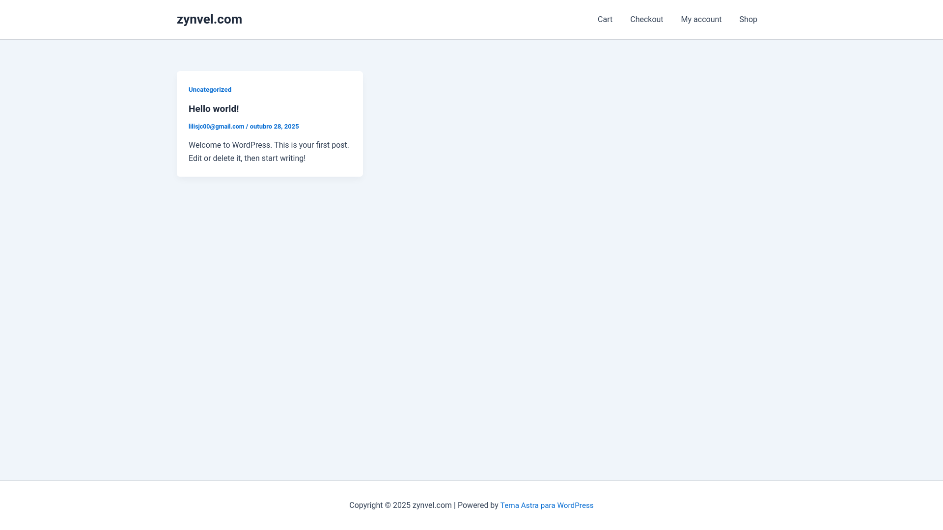 website screenshot of https://zynvel.com/