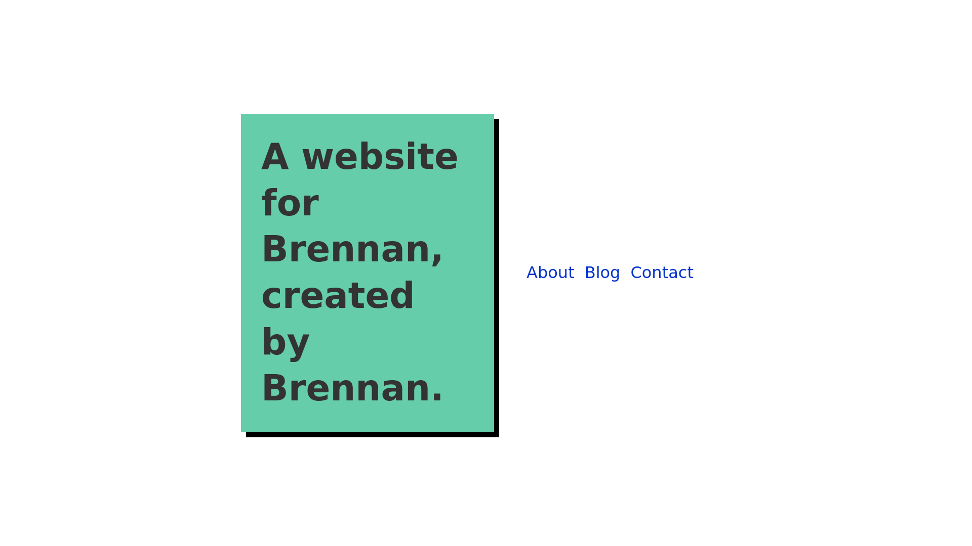 website screenshot of https://brennan-arvo.pages.dev/