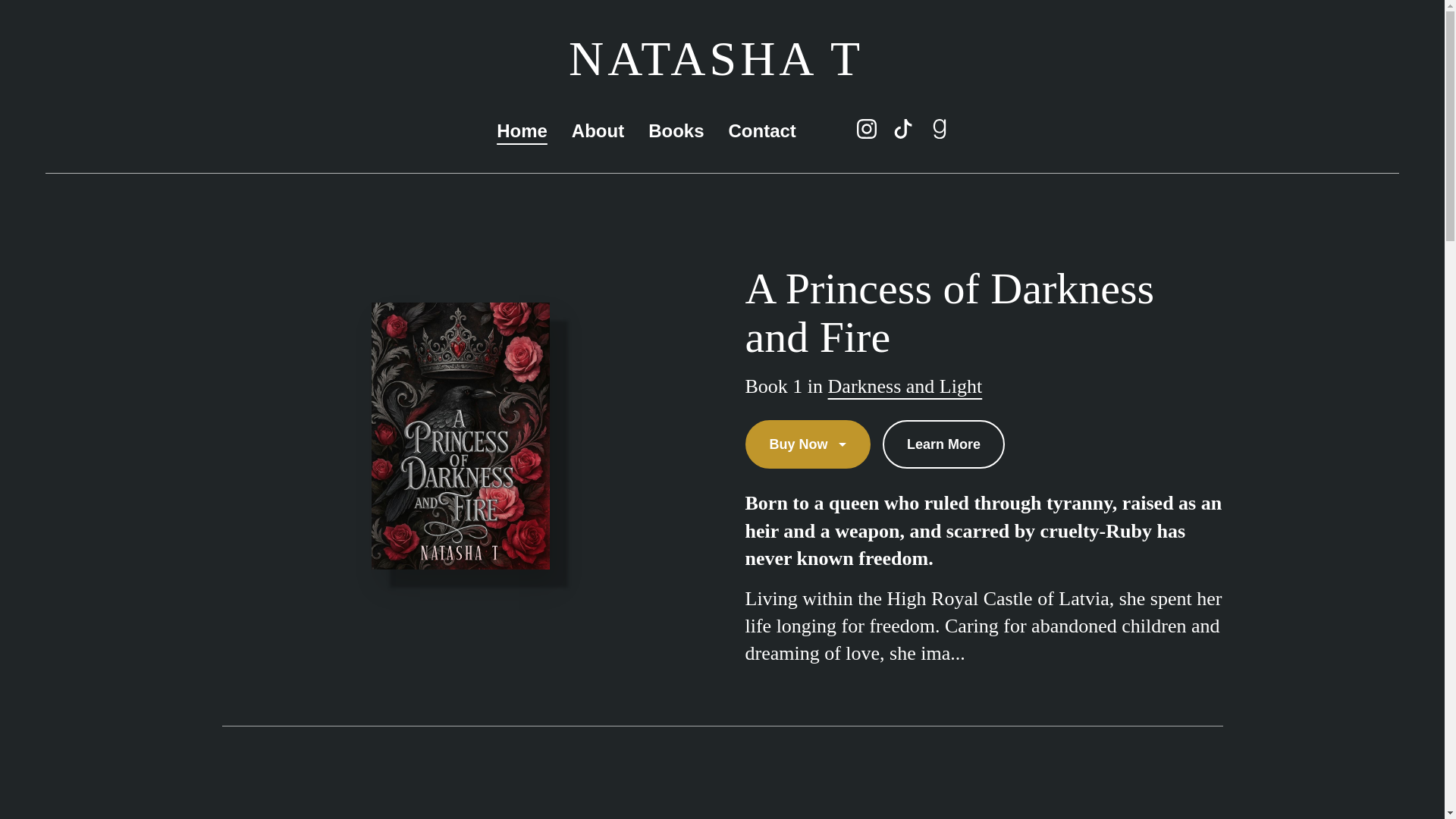 website screenshot of https://natashatauthor.com/