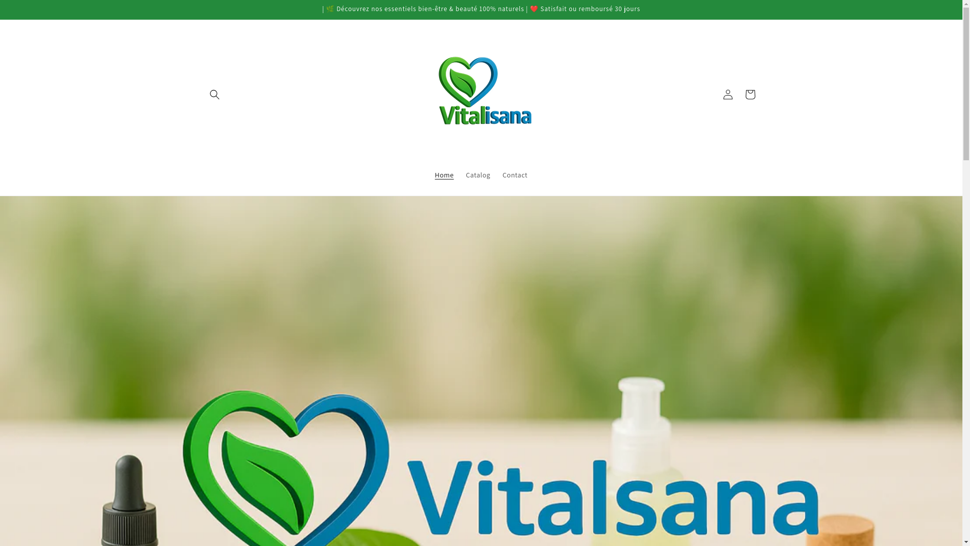 website screenshot of https://vitalisana1.com/