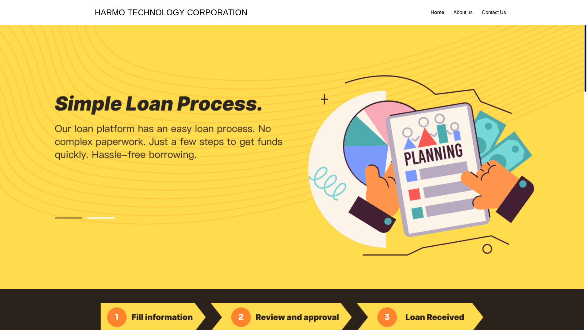 website screenshot of https://harmo-tech.com/