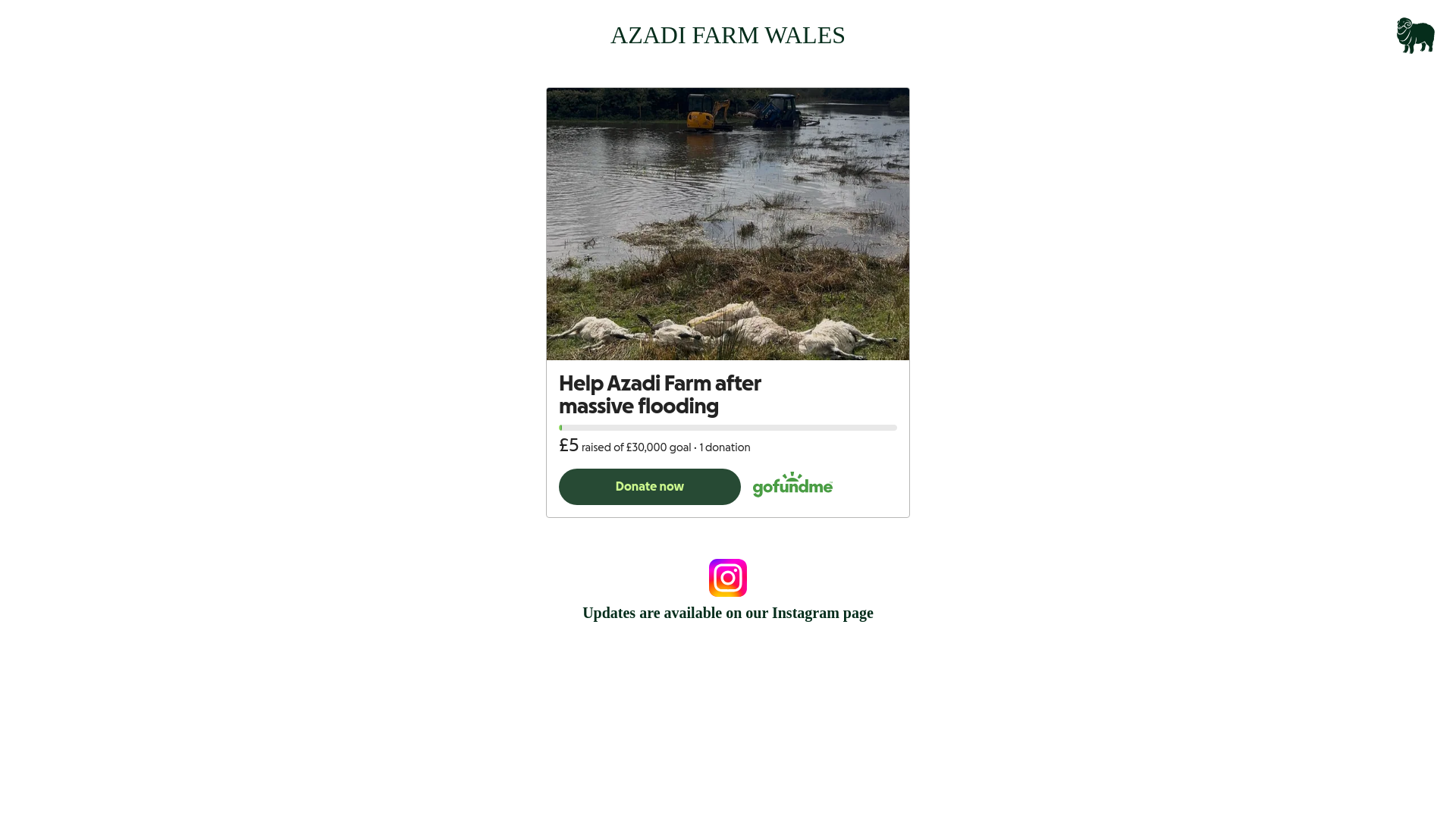 website screenshot of https://azadi-farm-wales.pages.dev/