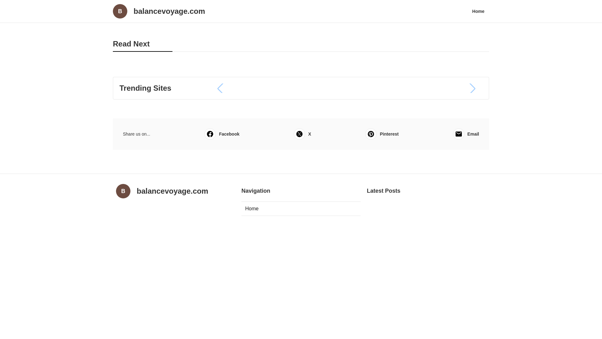 website screenshot of https://balancevoyage.com/