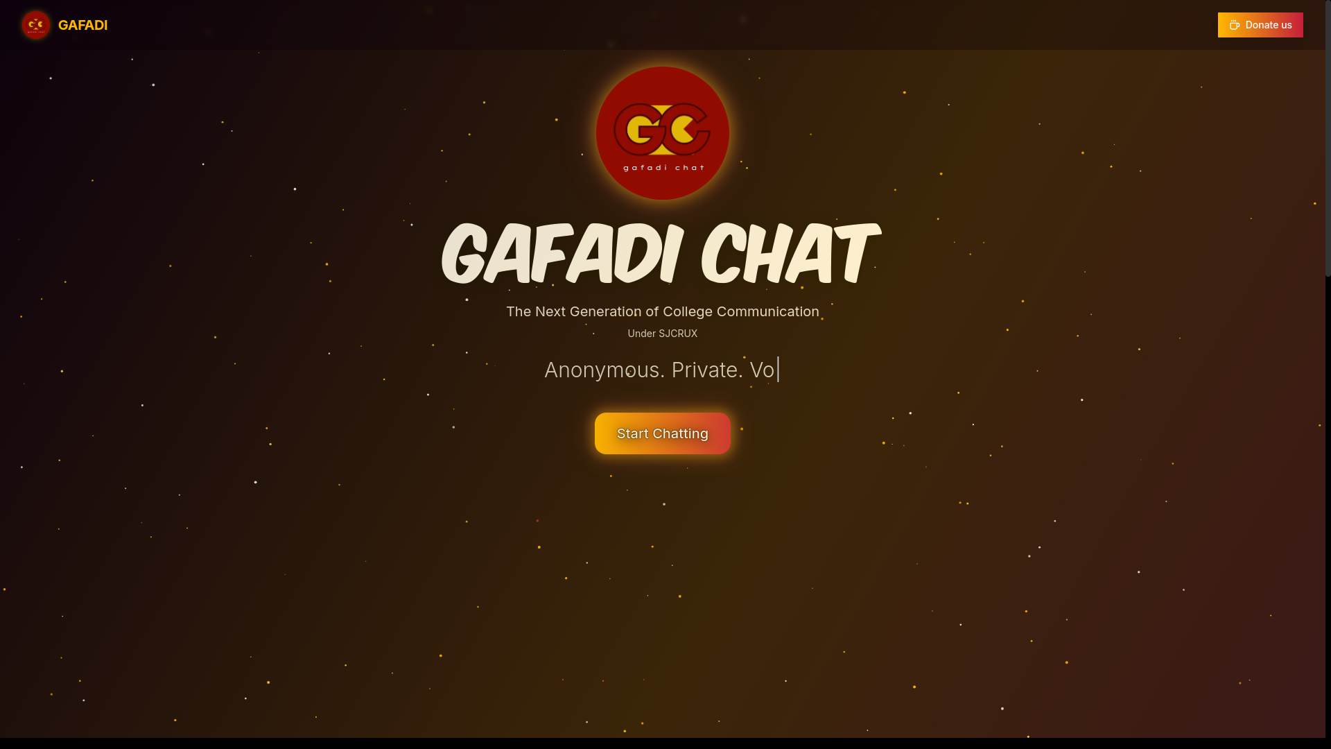 website screenshot of https://www.gafadichat.com/