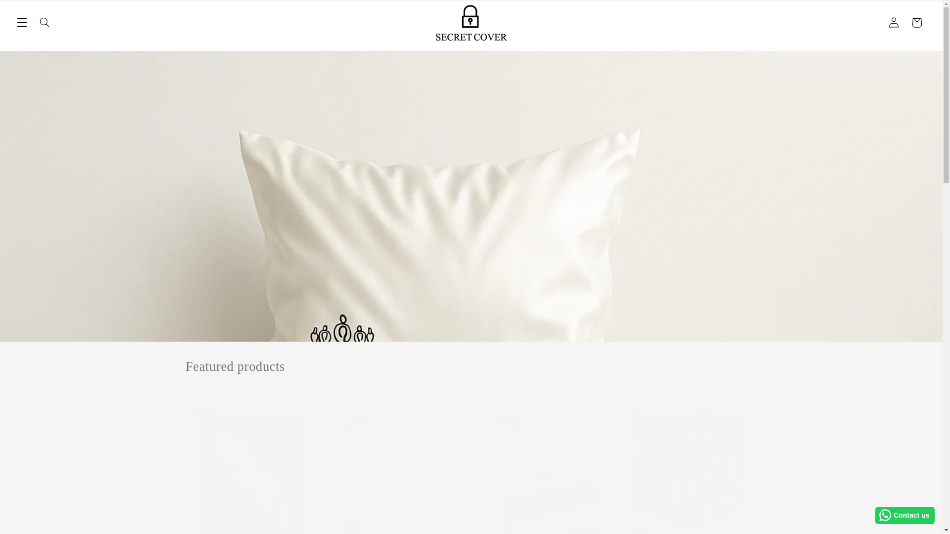 website screenshot of https://secretcovereg.com/