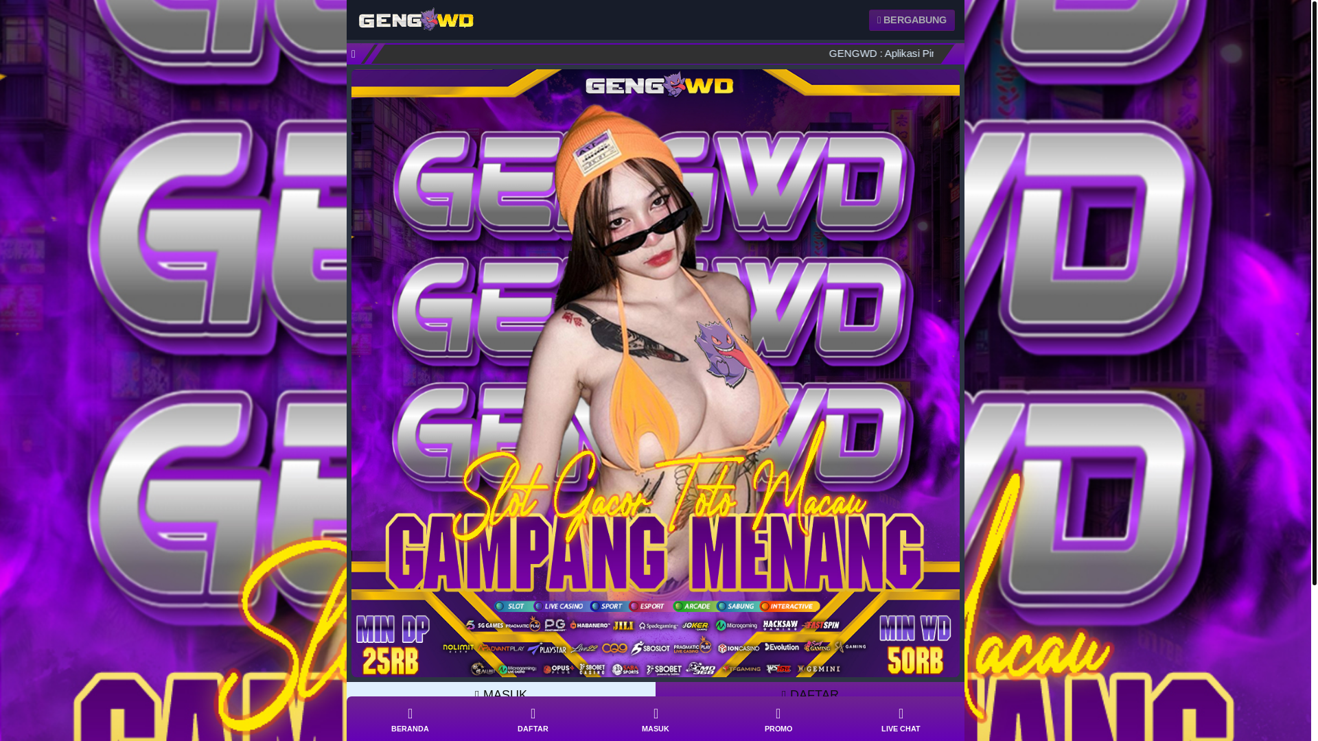 website screenshot of https://geng-budibakti.pages.dev/