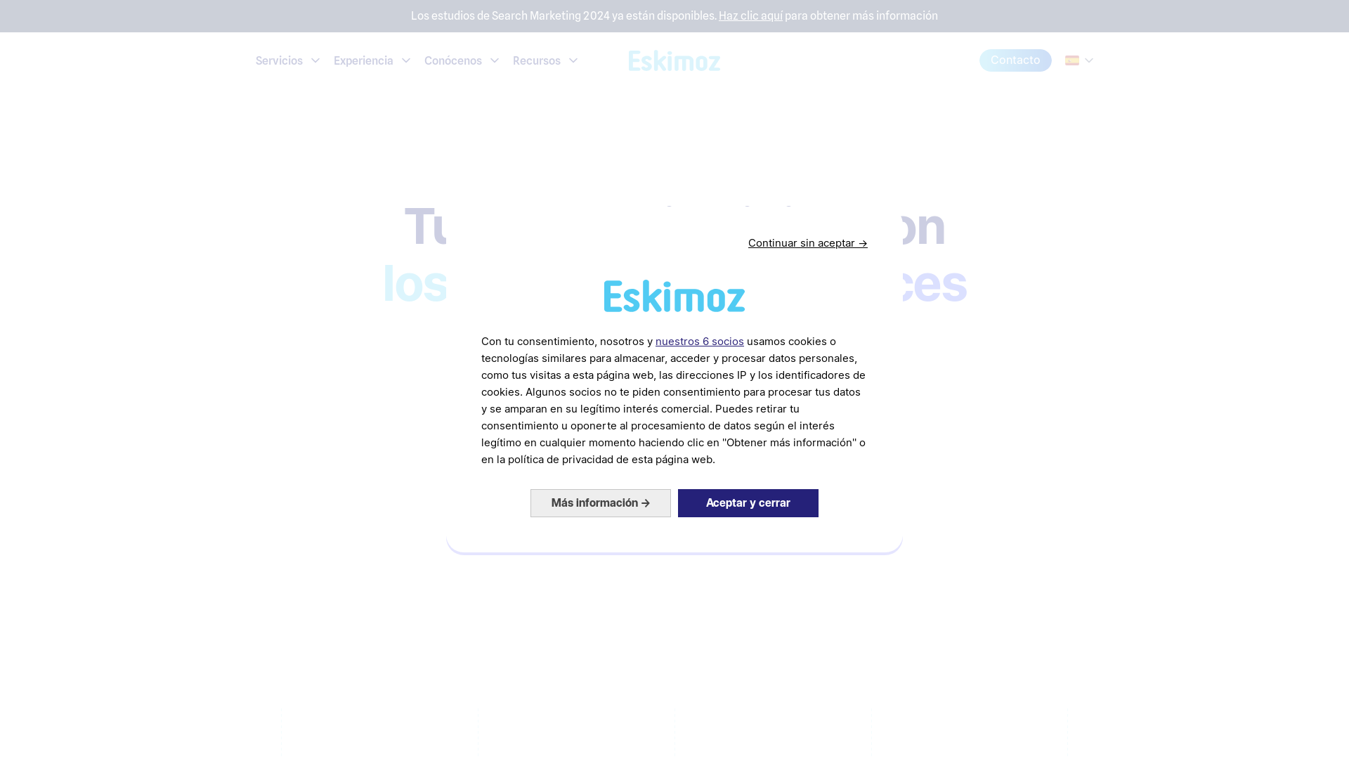 website screenshot of https://eskymozlabs.com/
