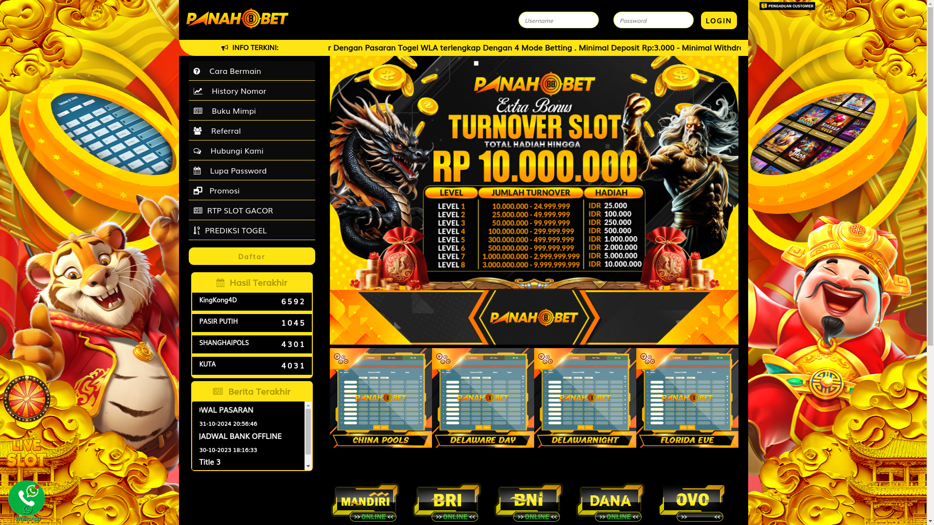 website screenshot of https://panahebat879.site/