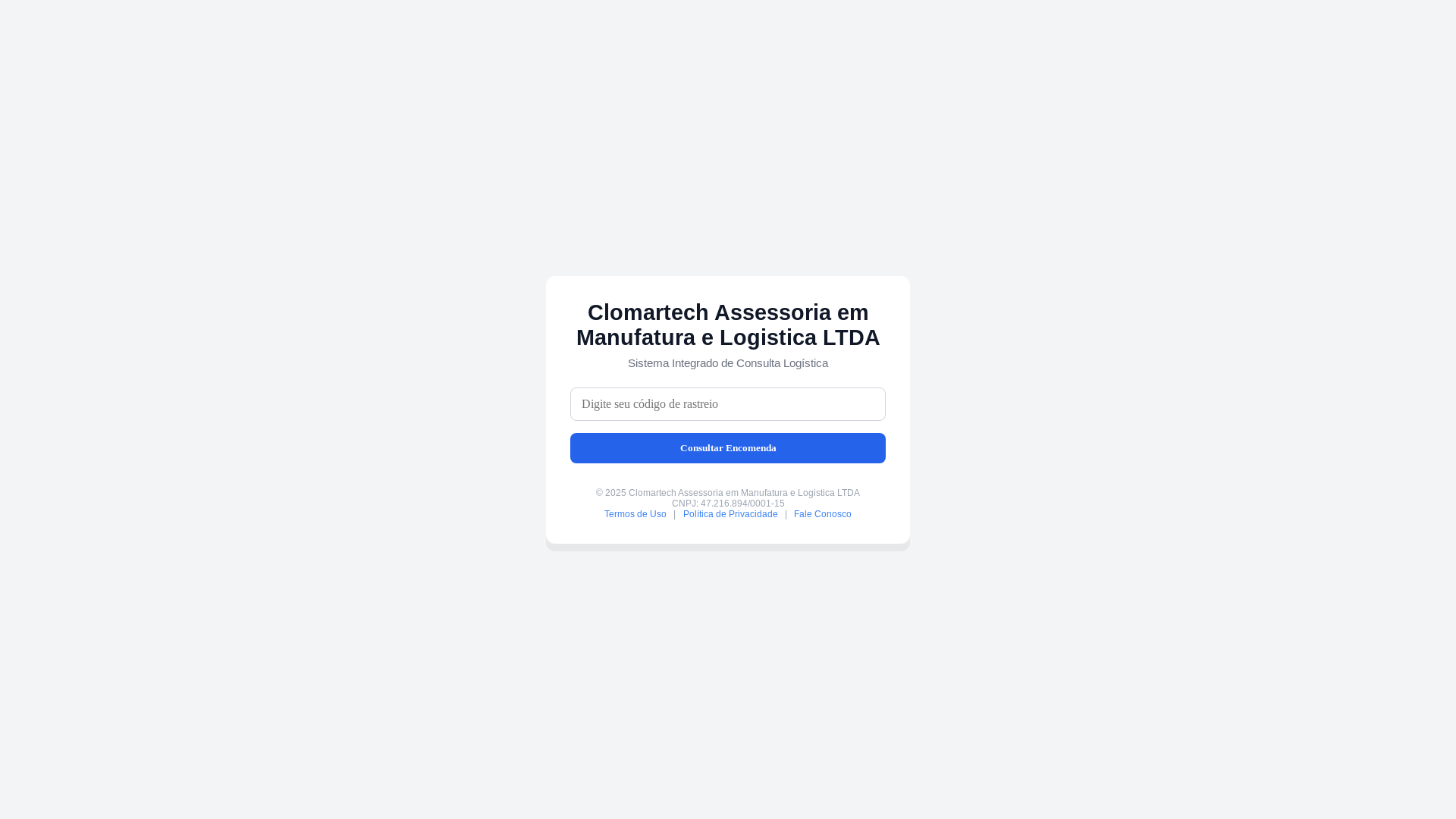 website screenshot of https://consulta-logistica.com/