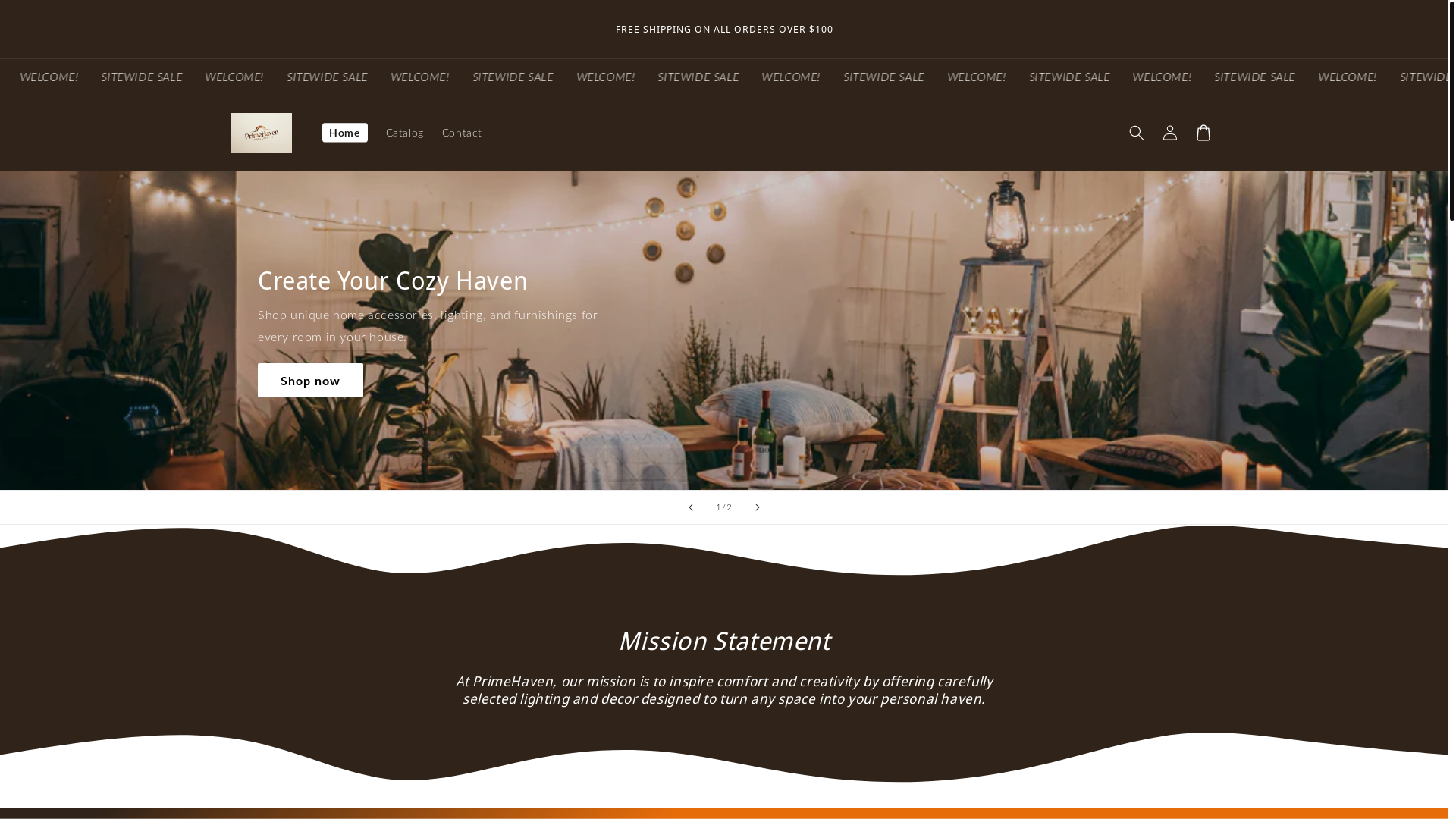 website screenshot of https://havenprime.us/