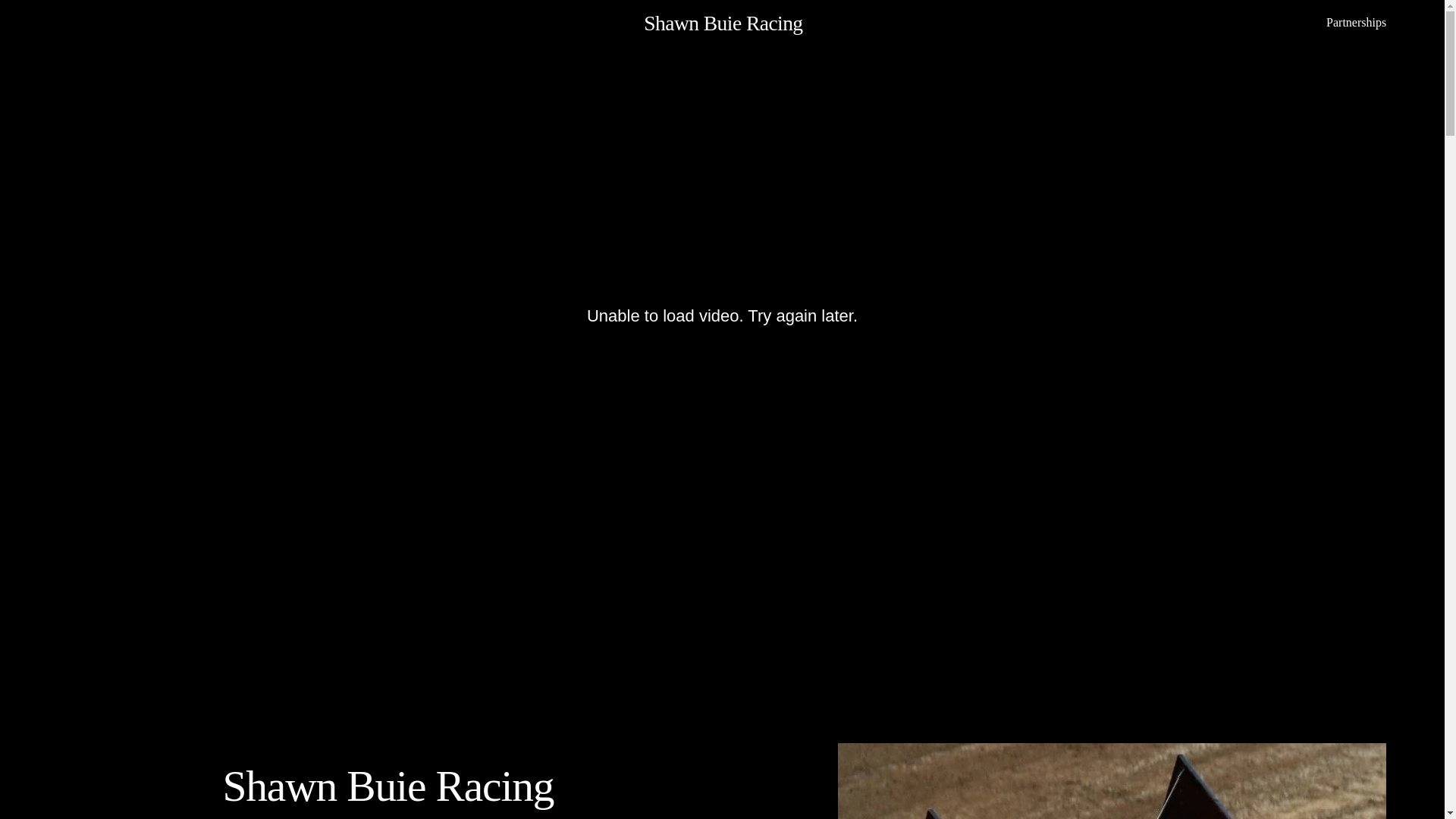 website screenshot of https://shawnbuieracing.com/