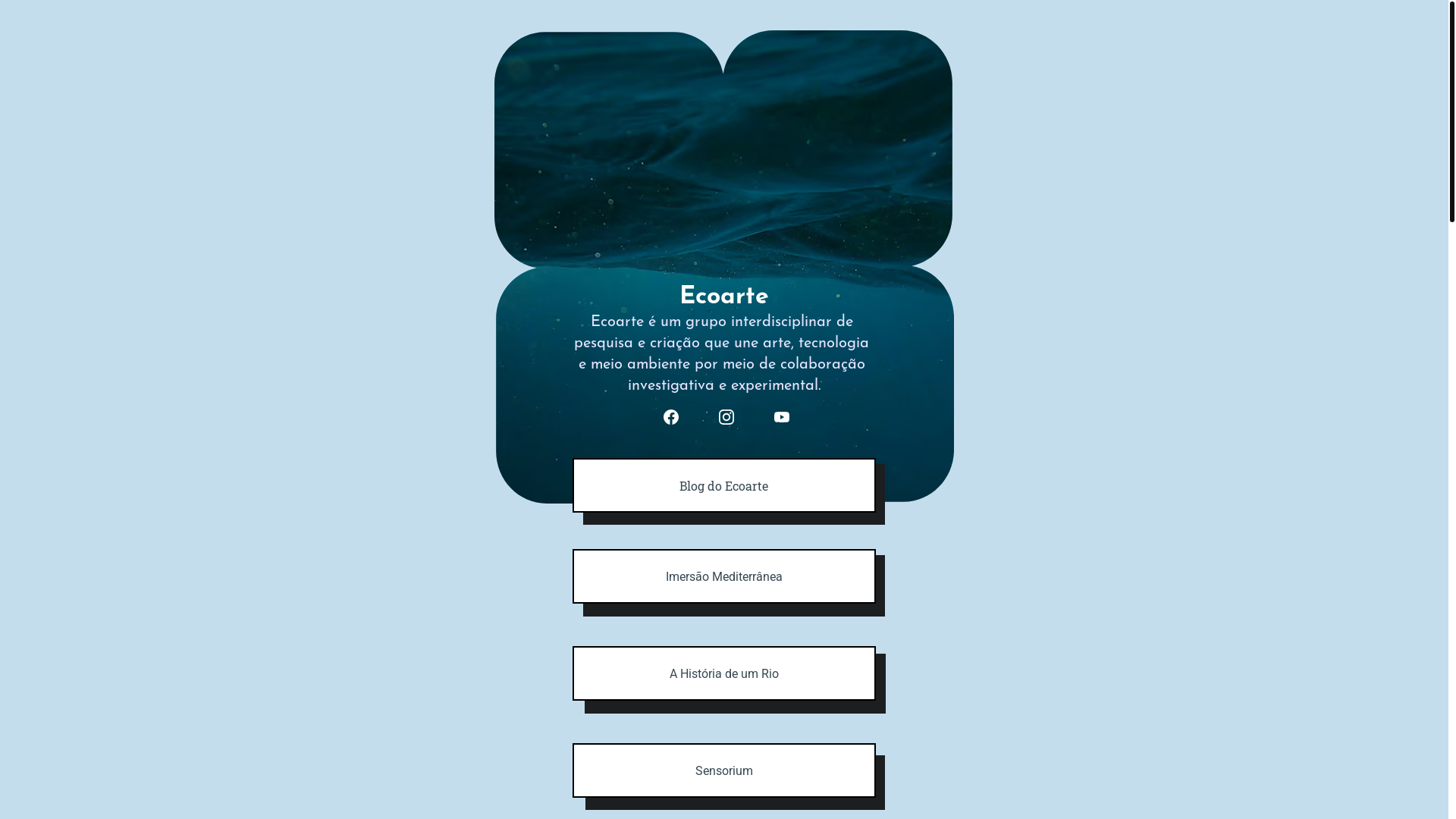 website screenshot of https://ecoarte.net.br/