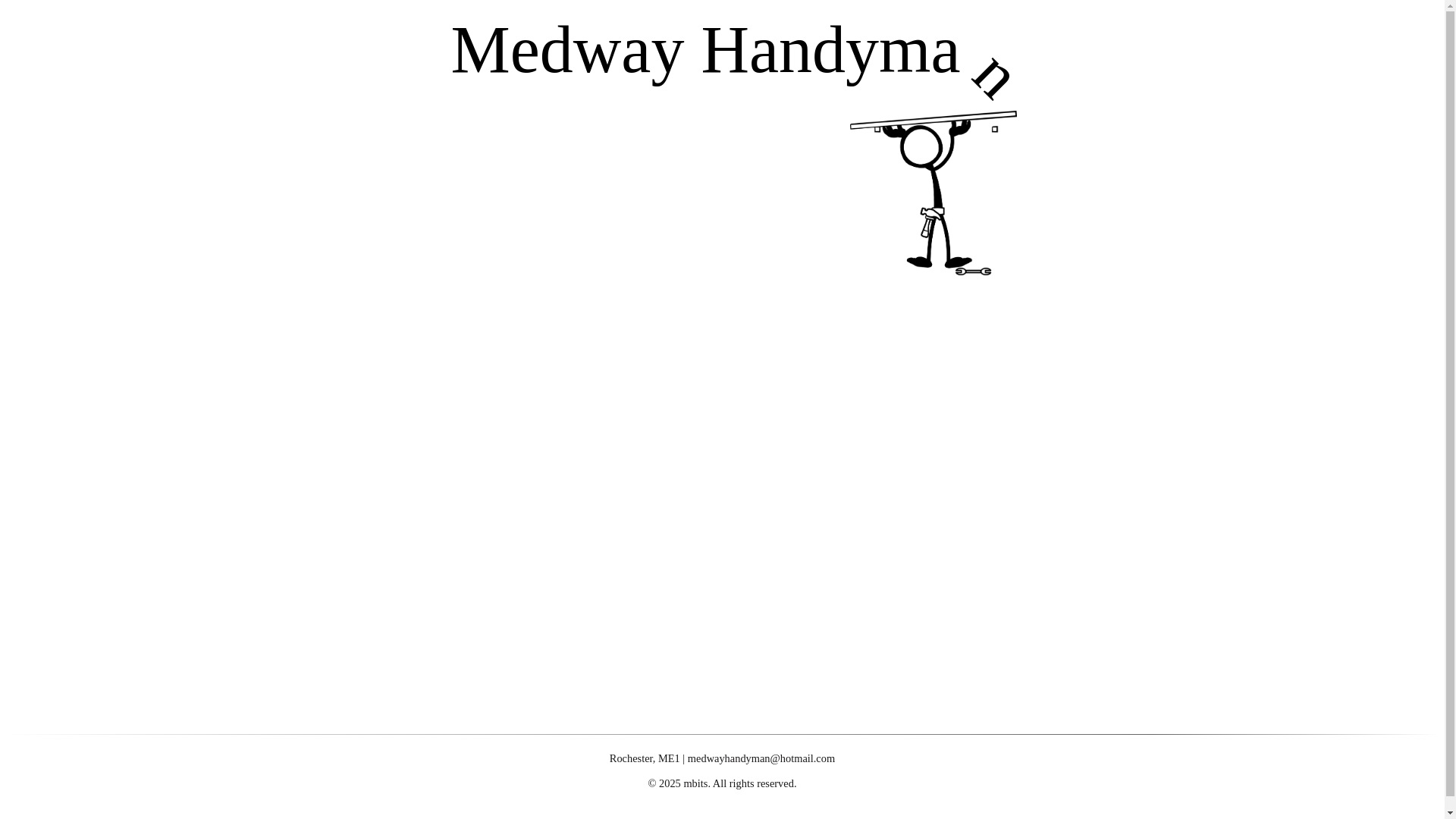 website screenshot of https://medwayhandyman.pages.dev/