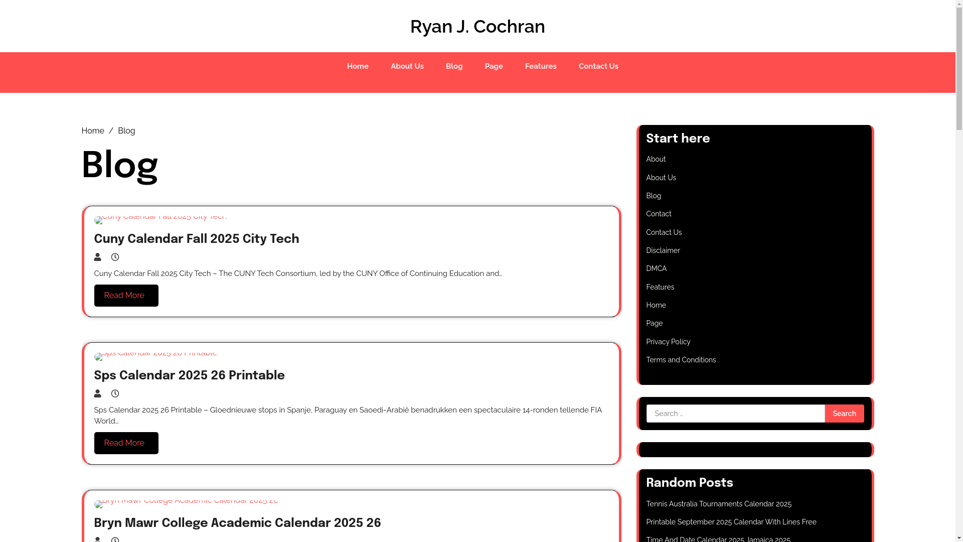 website screenshot of https://ryanjcochran.pages.dev/