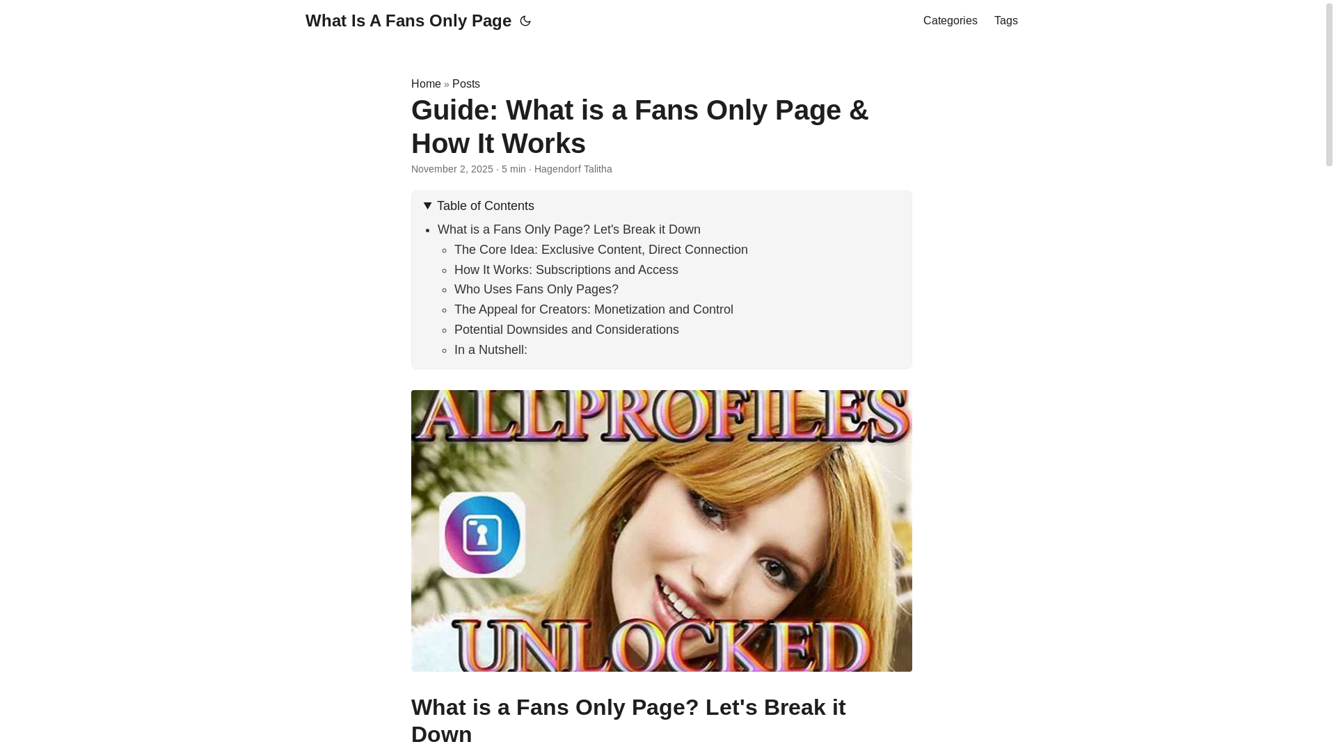 website screenshot of https://what-is-a-fans-only-page.pages.dev/