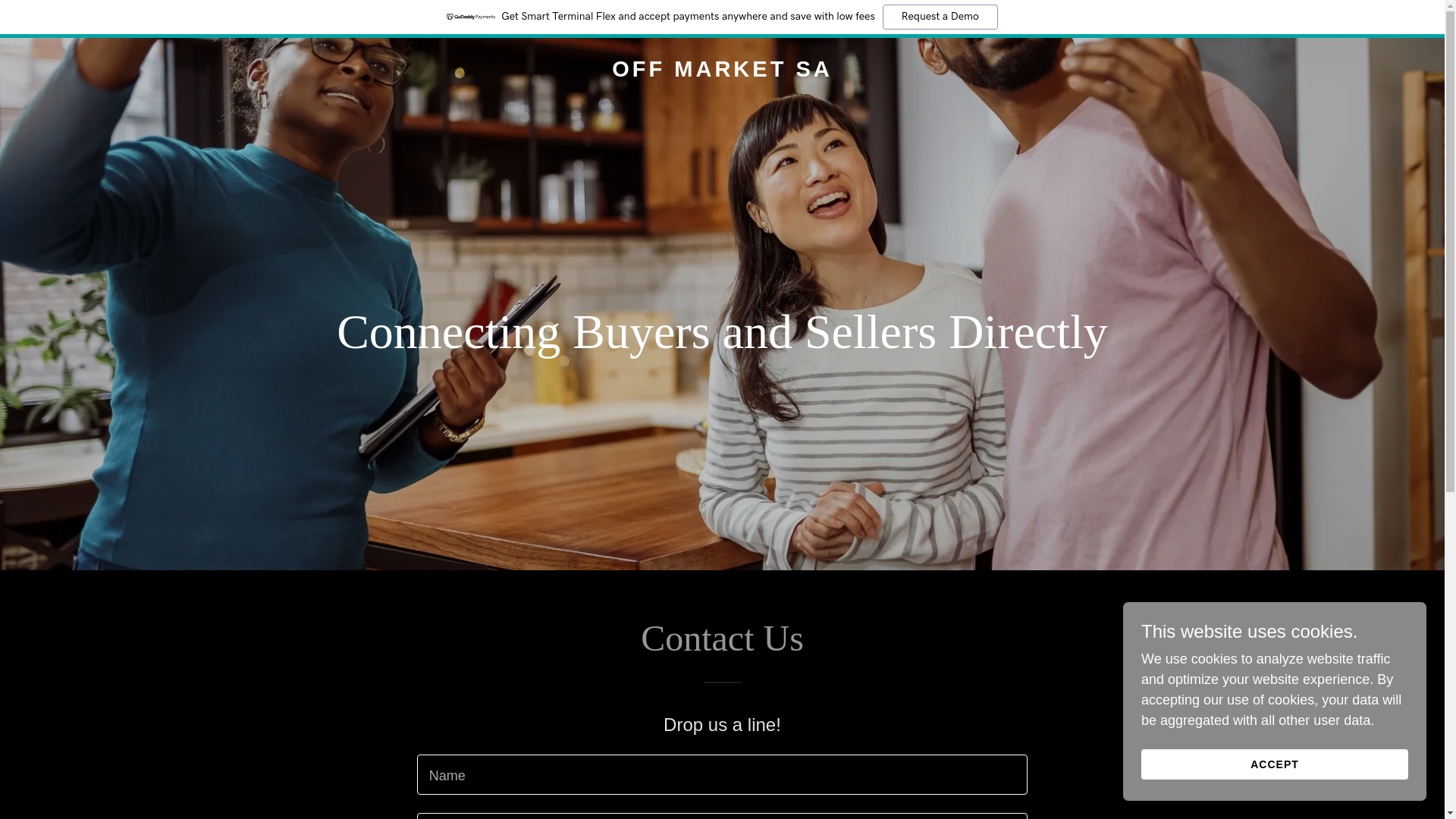 website screenshot of https://offmarketsa.com.au/