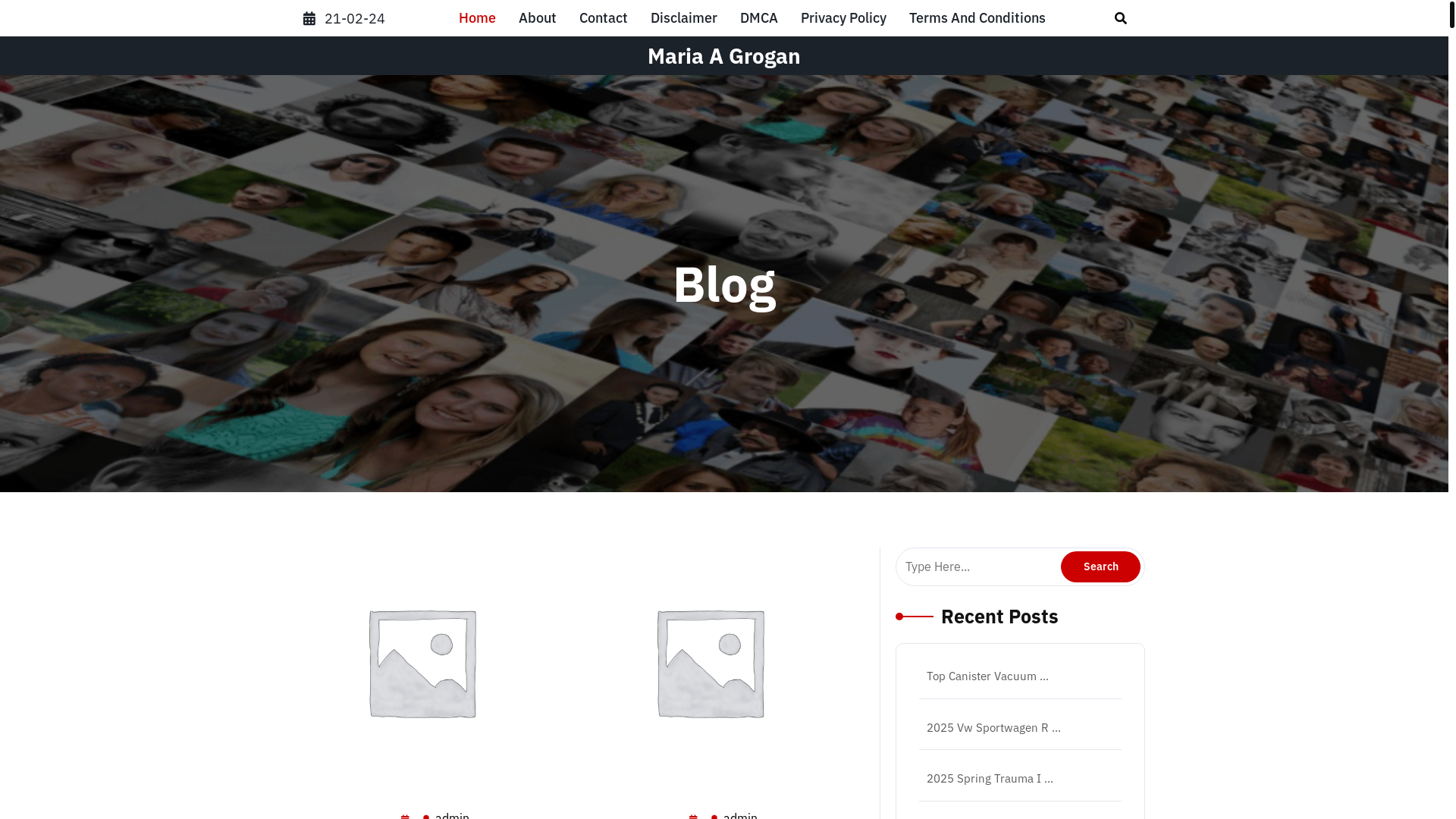website screenshot of https://mariaagrogand.pages.dev/