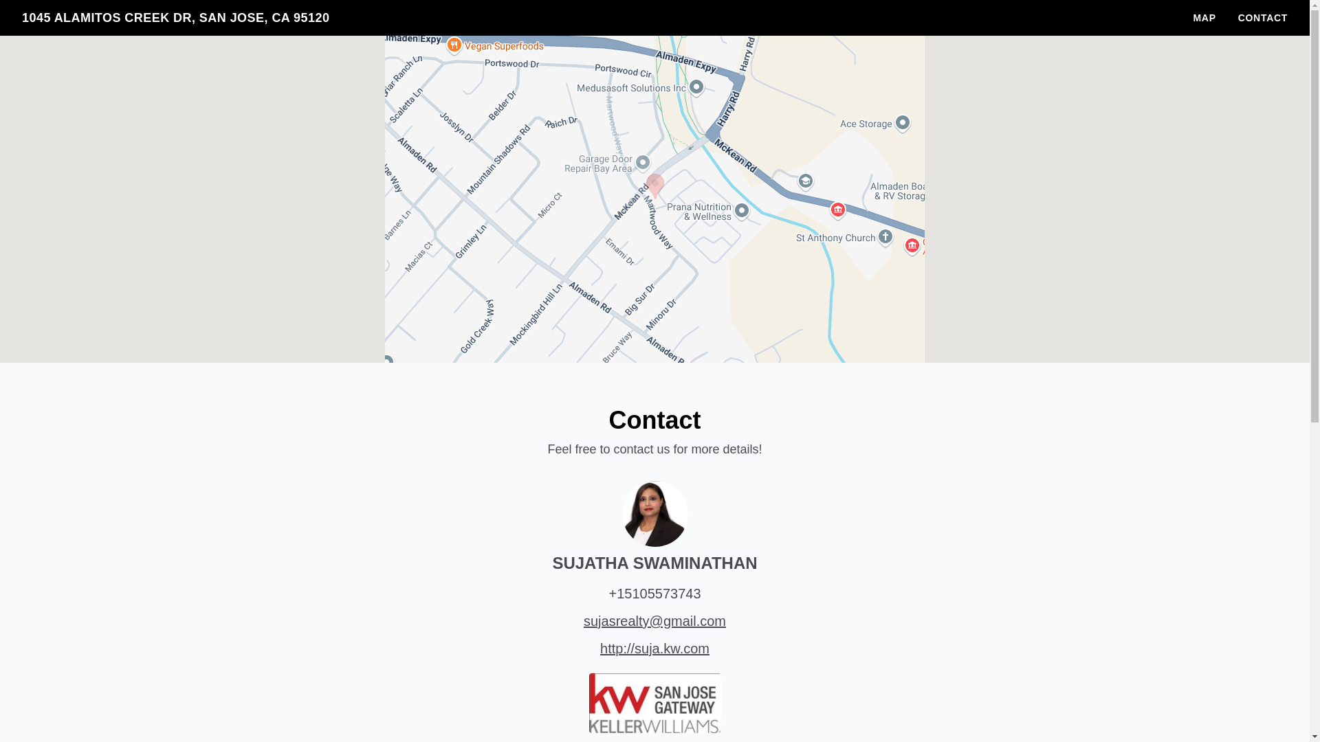 website screenshot of https://1045alamitoscreekdr.com/