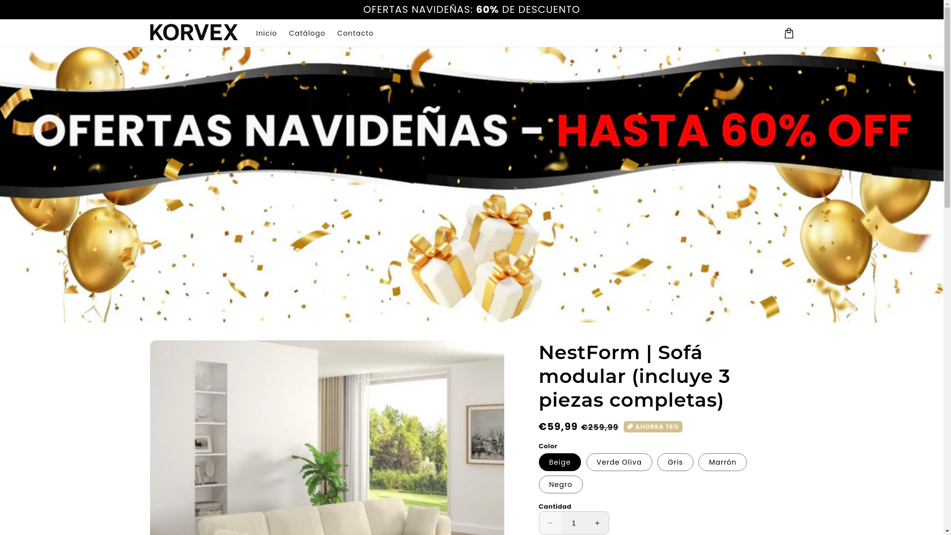 website screenshot of https://lumenariasstore.com/