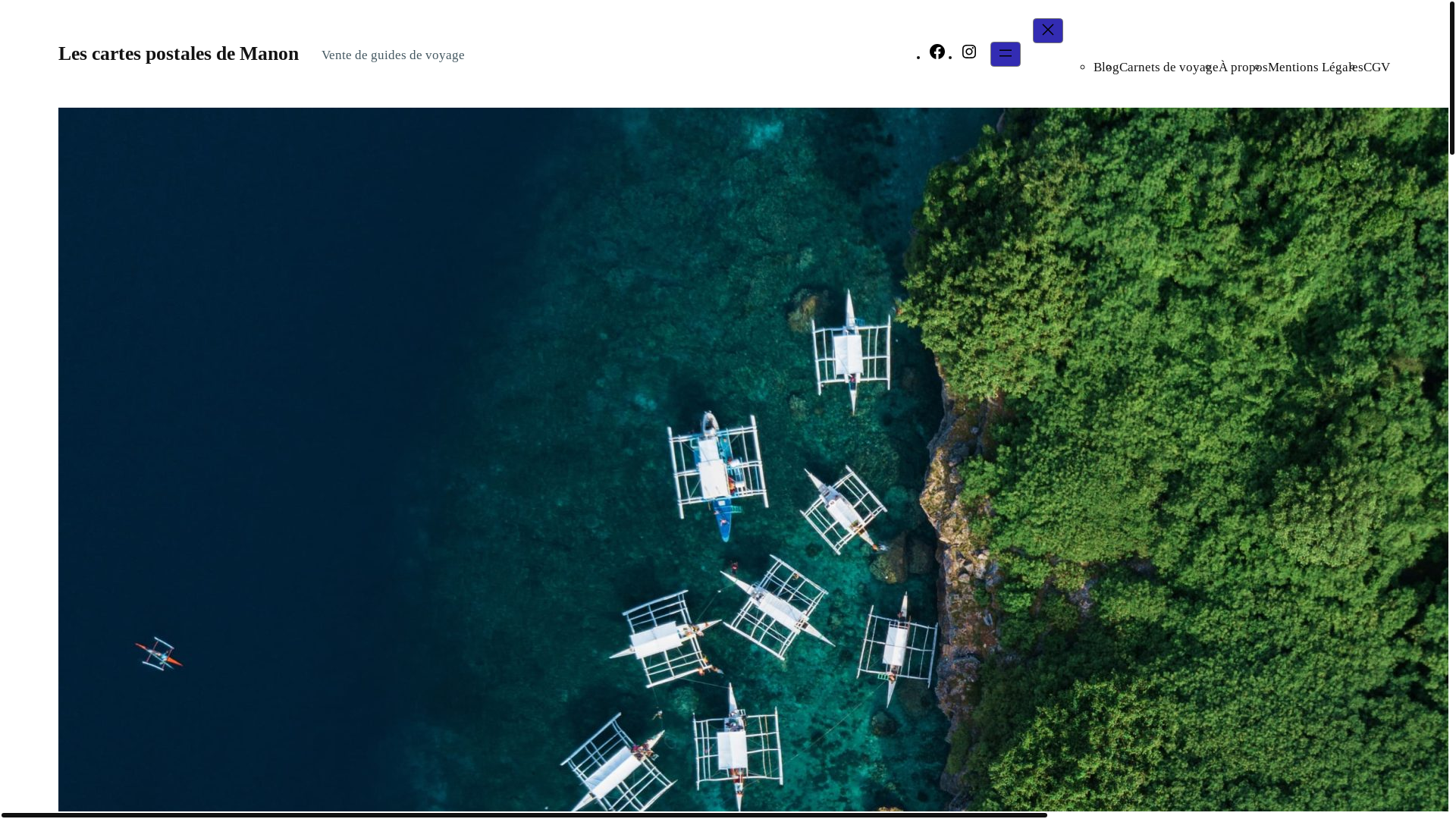 website screenshot of https://lescartespostalesdemanon.com/
