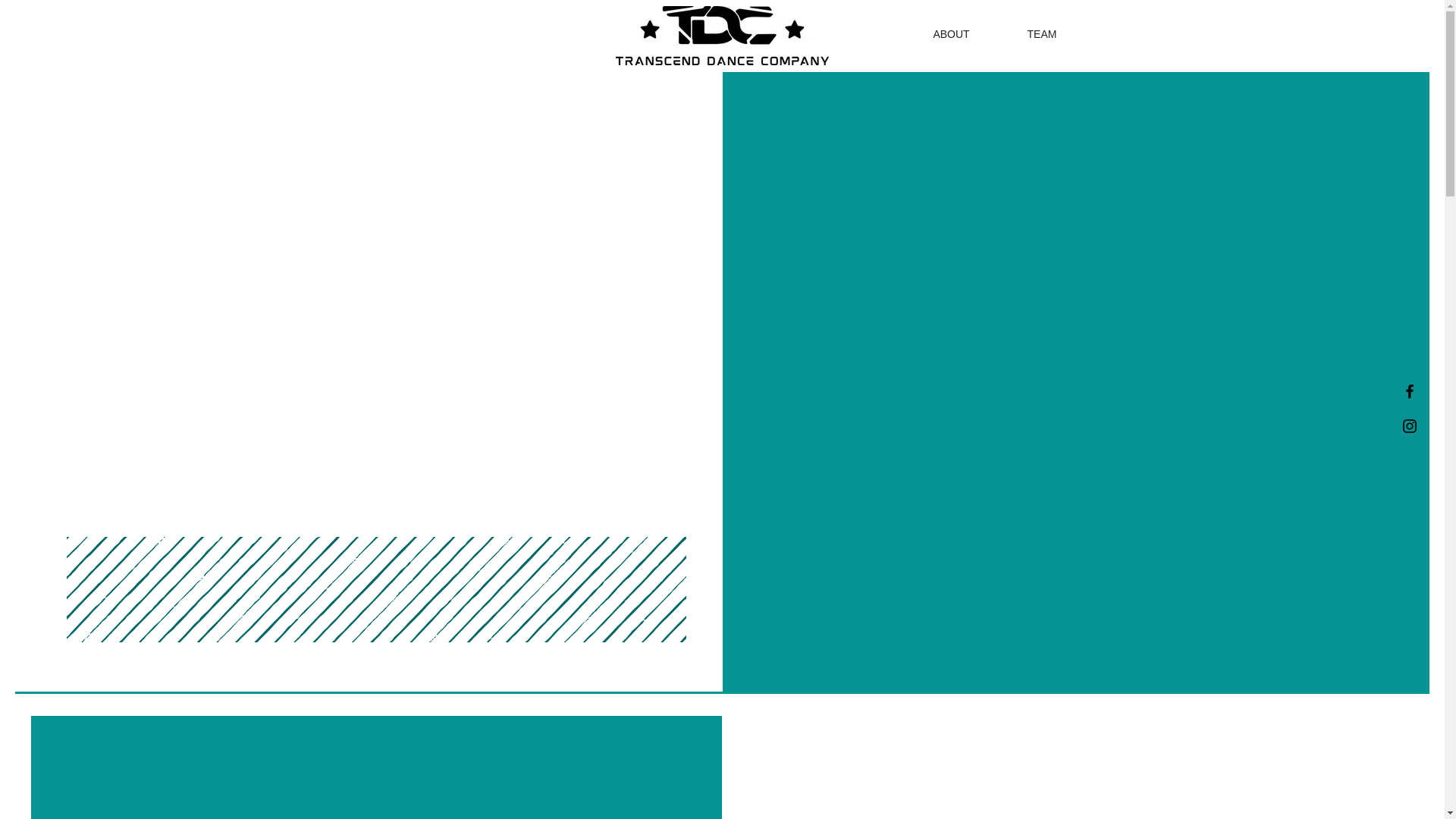 website screenshot of https://transcenddancecompany.com/
