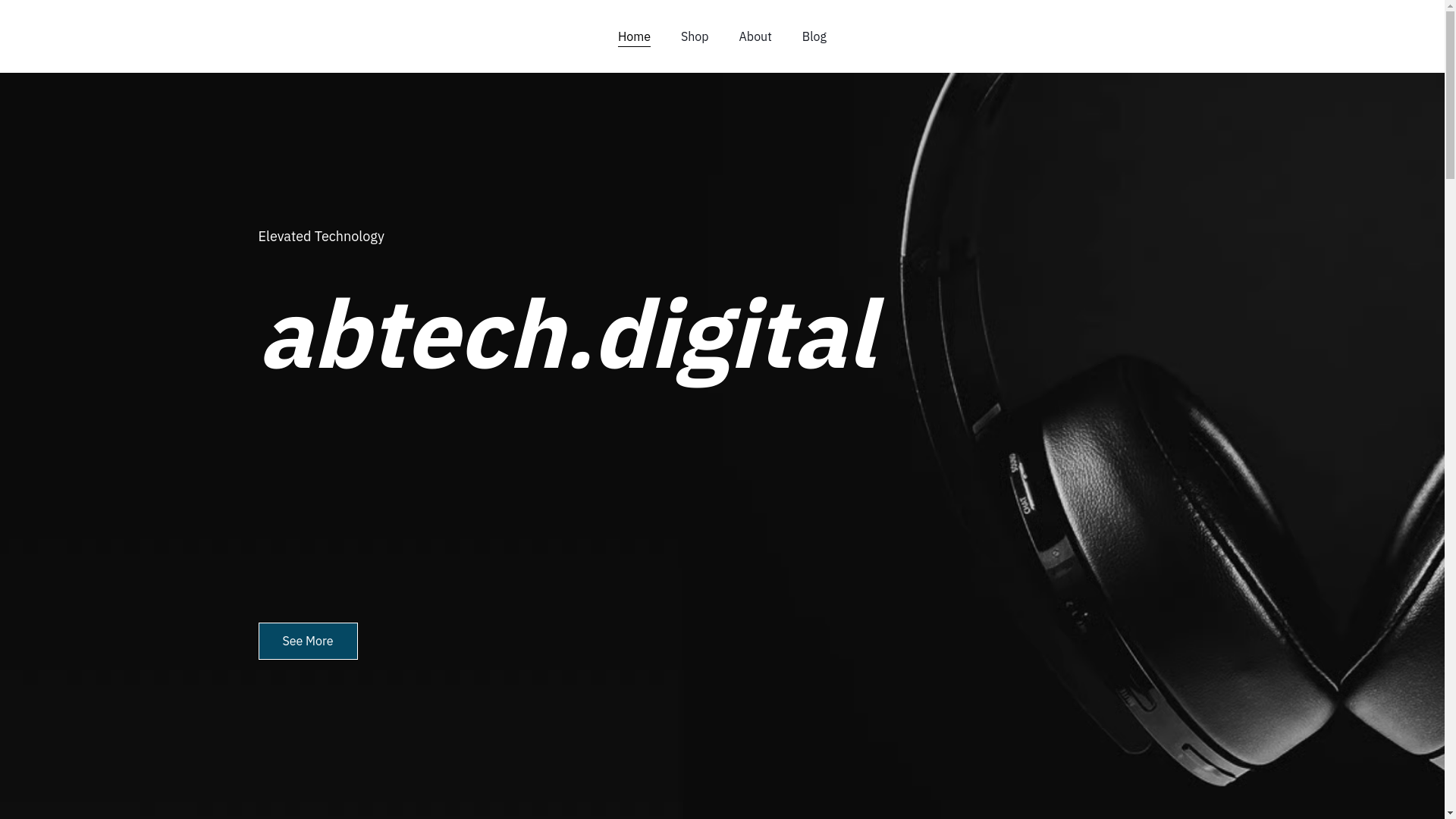 website screenshot of https://abtech.digital/