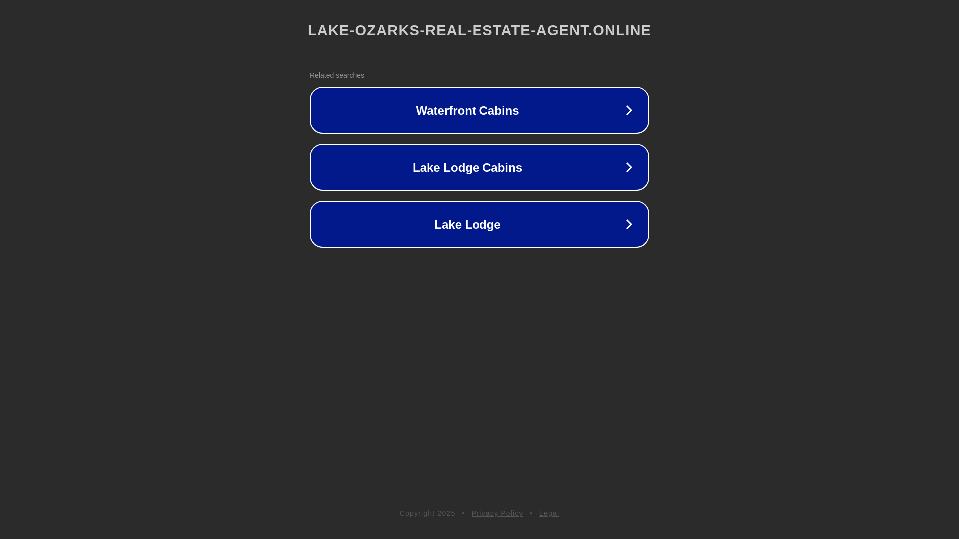 website screenshot of https://lake-ozarks-real-estate-agent.online/